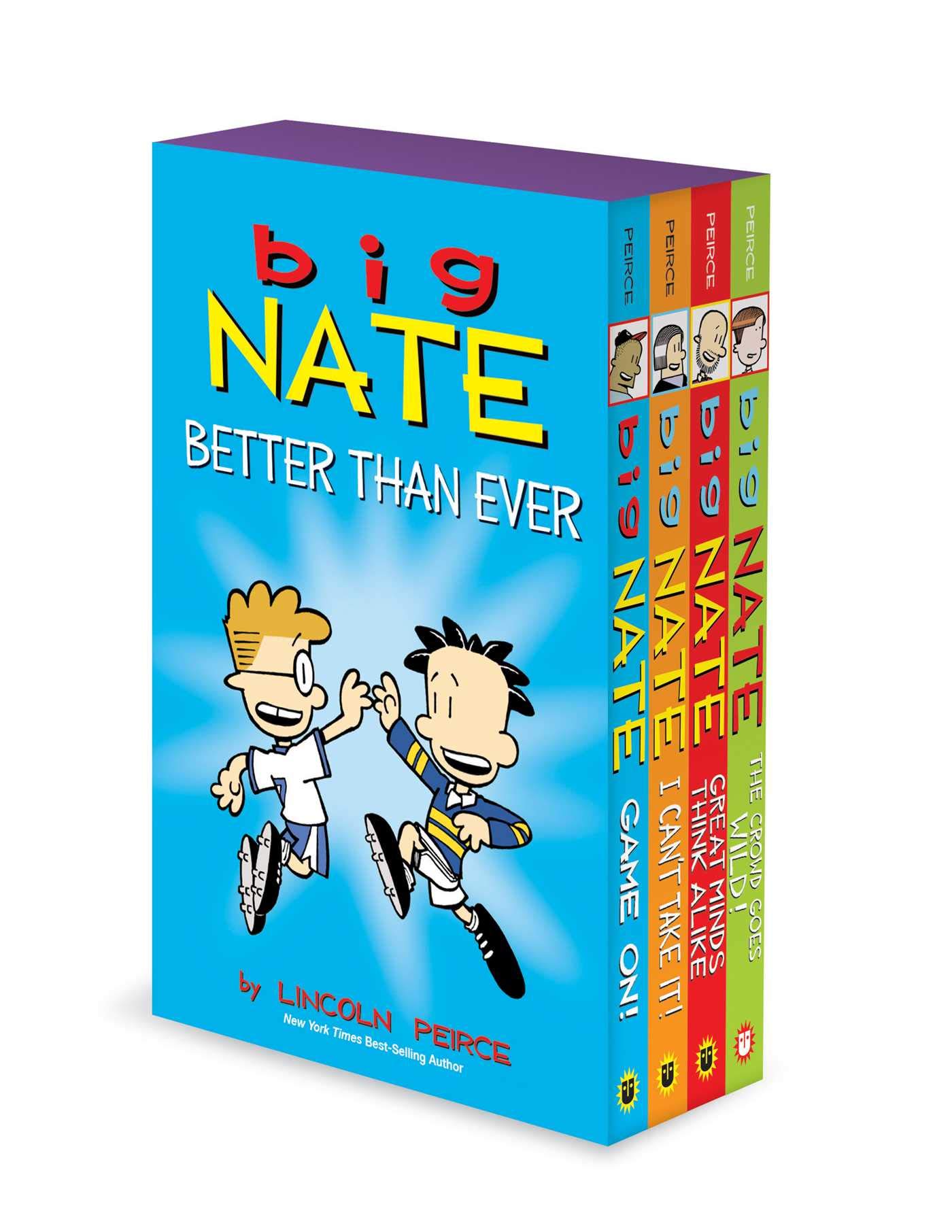 jaquette album Big Nate Better Than Ever: Big Nate Box Set Volume 6-9