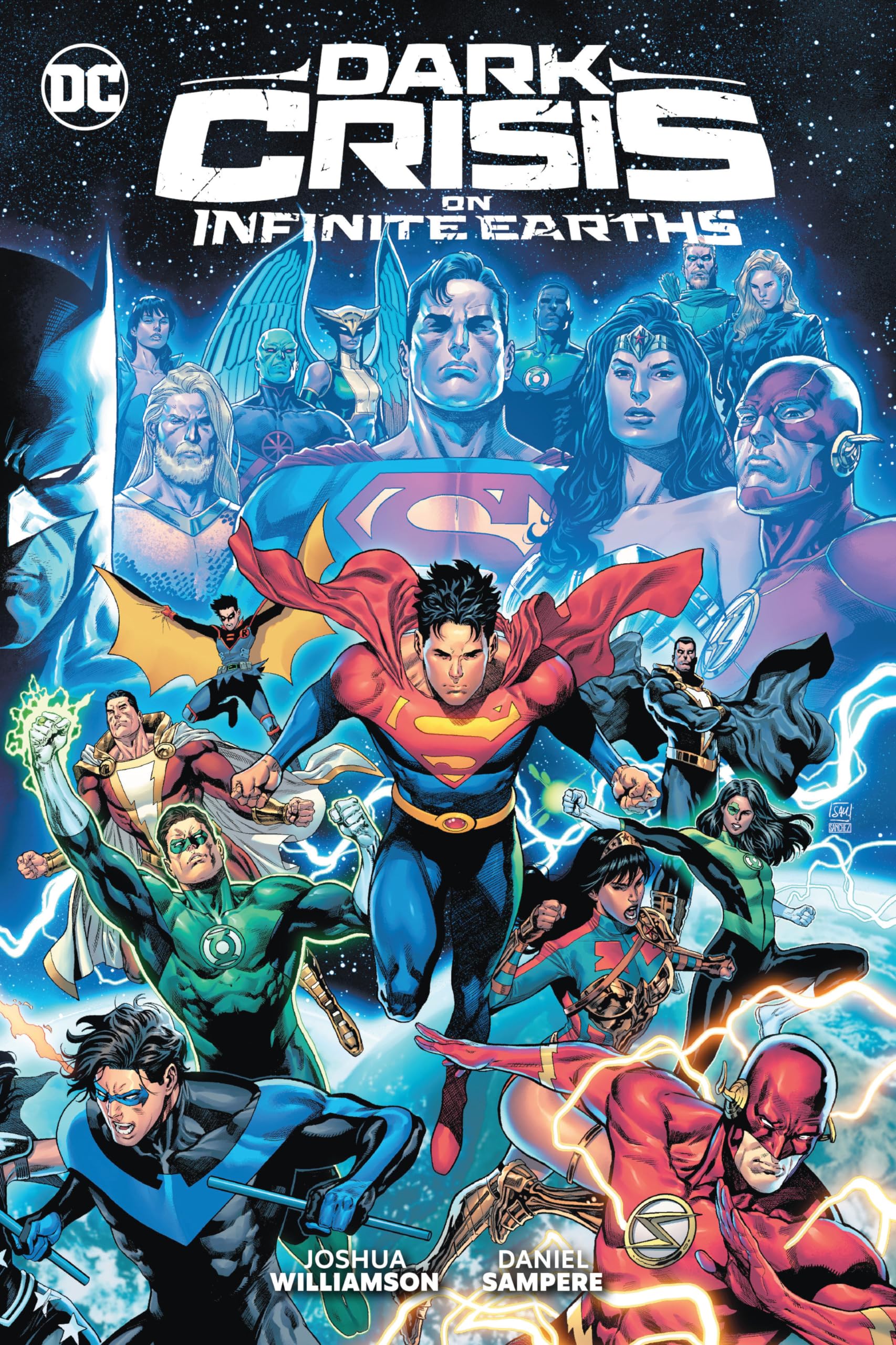 jaquette album Dark Crisis on Infinite Earths