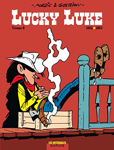 jaquette album Lucky Luke Tome 8 - 1962-1963