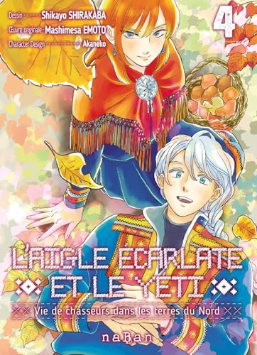 jaquette album Aigle écarlate et le Yéti - Vie de chasseurs dans les terres du Nord (L') - Tome 4
