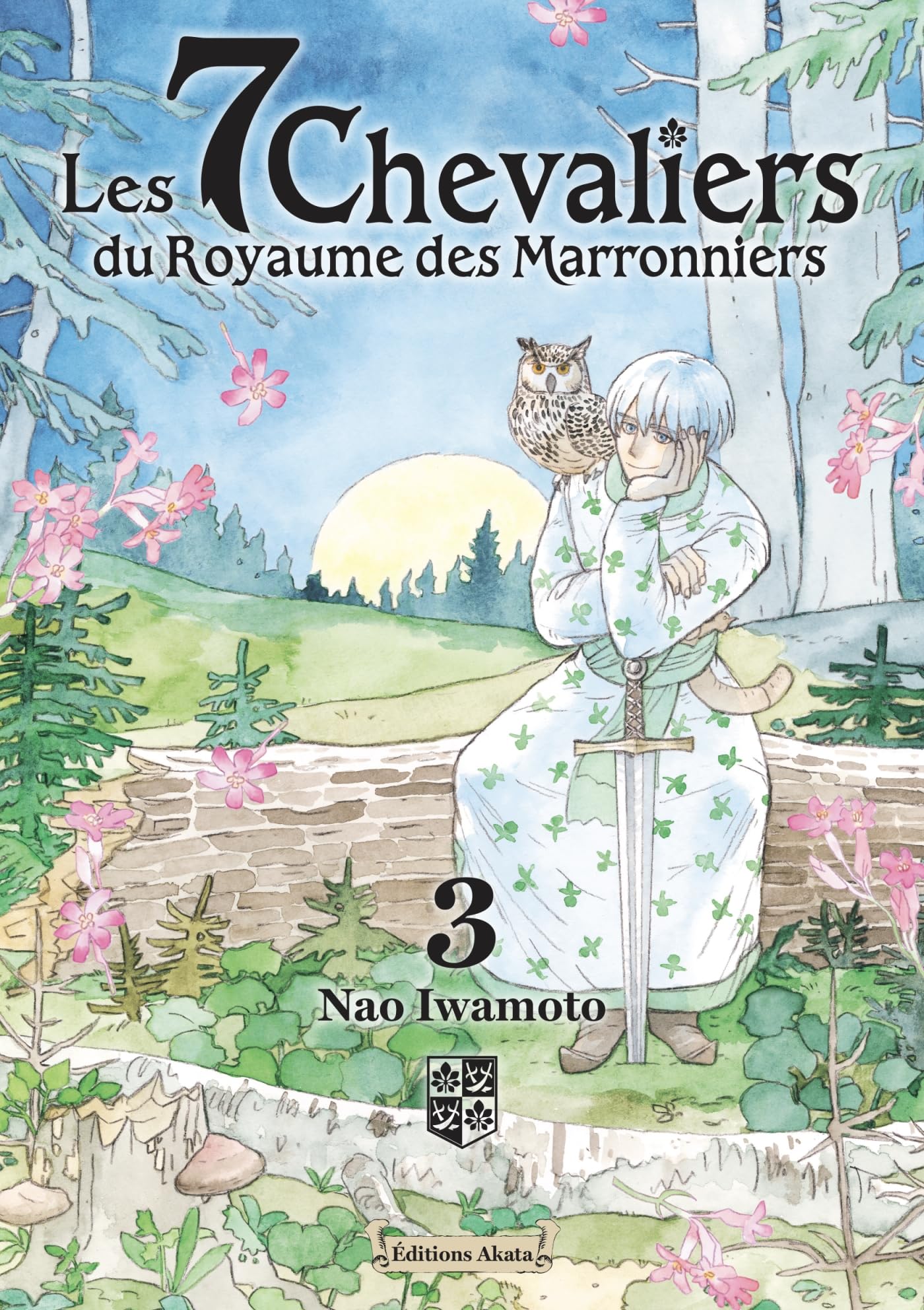jaquette album Les 7 Chevaliers du Royaume des Marronniers - Tome 3