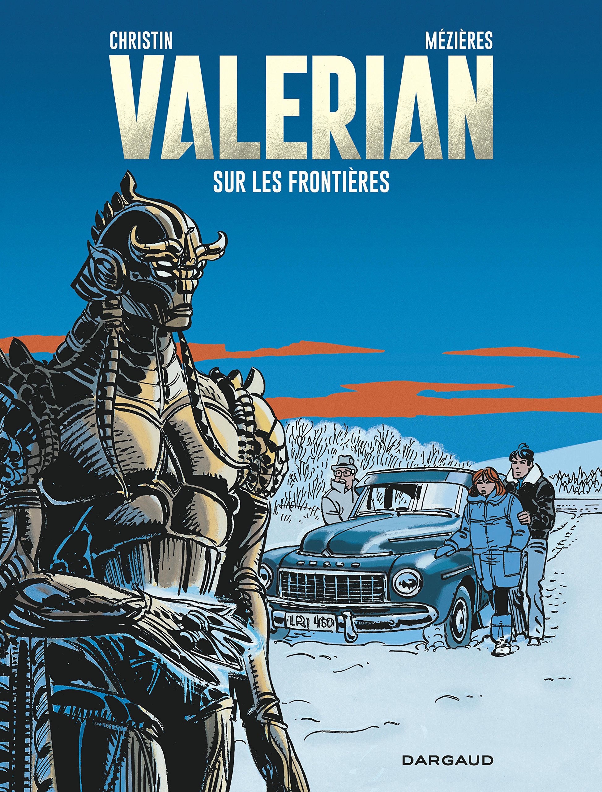 jaquette album Valérian - Tome 13 - Sur les frontières