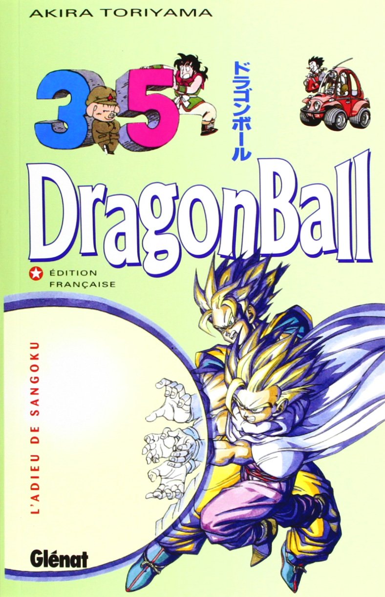 jaquette album Dragon Ball (sens français) - Tome 35: L'Adieu de Sangoku