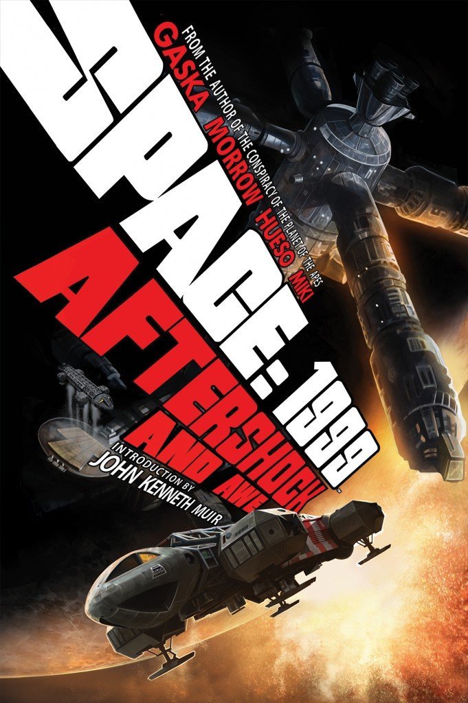 jaquette album Space: 1999 - Aftershock and Awe