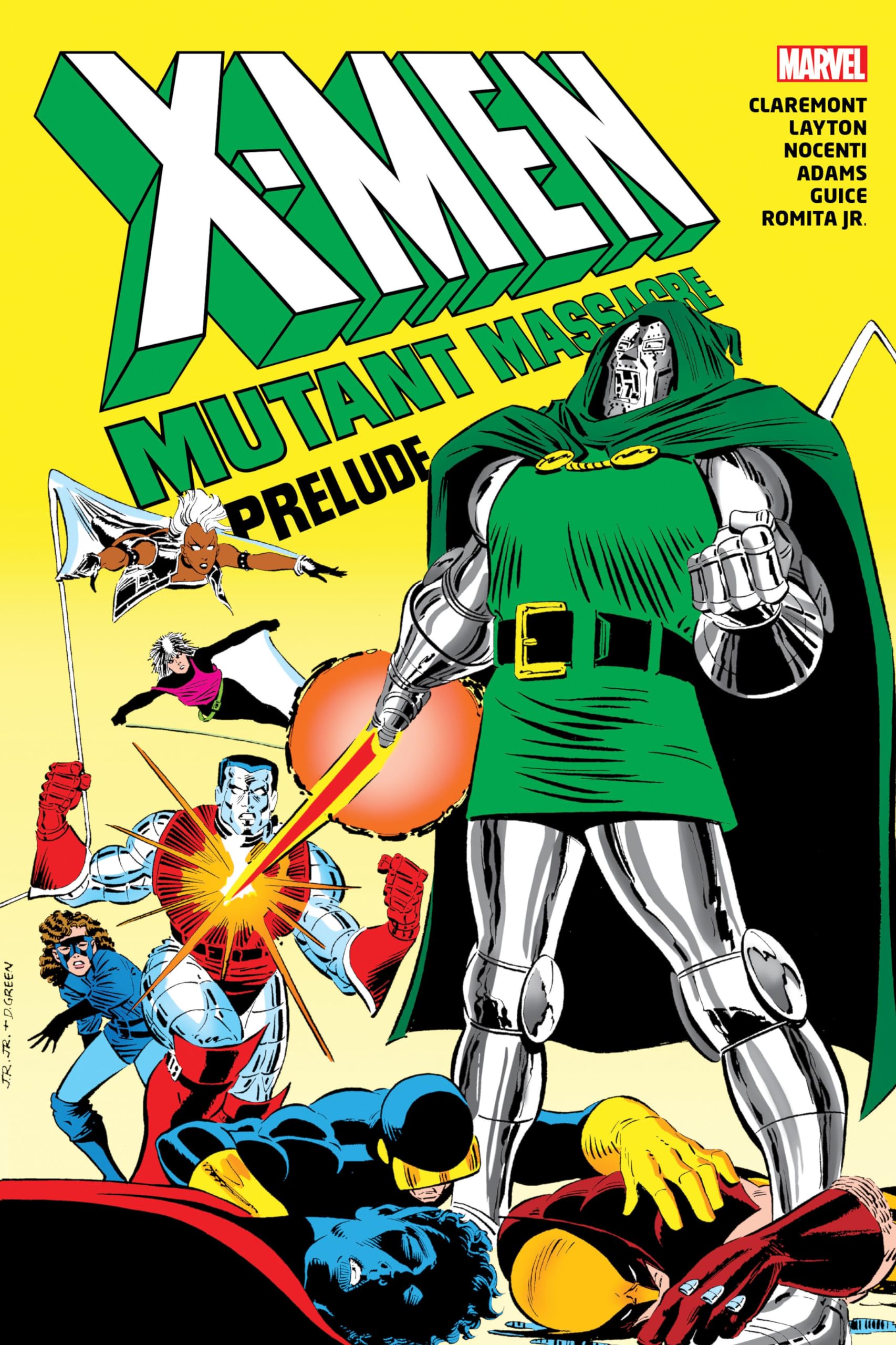 jaquette album X-MEN: MUTANT MASSACRE PRELUDE OMNIBUS ROMITA JR. COVER