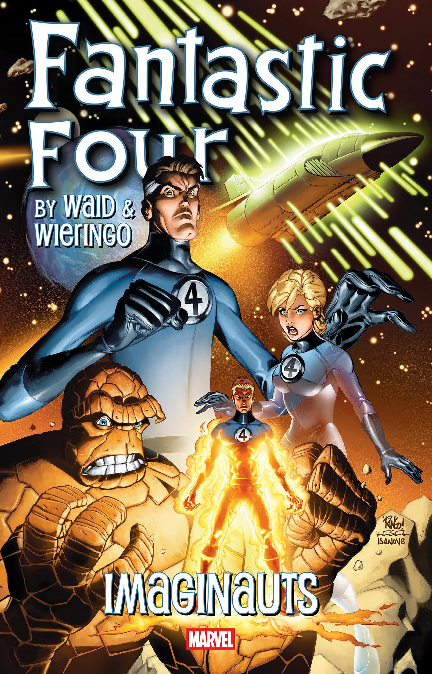 jaquette album FANTASTIC FOUR BY WAID & WIERINGO: IMAGINAUTS