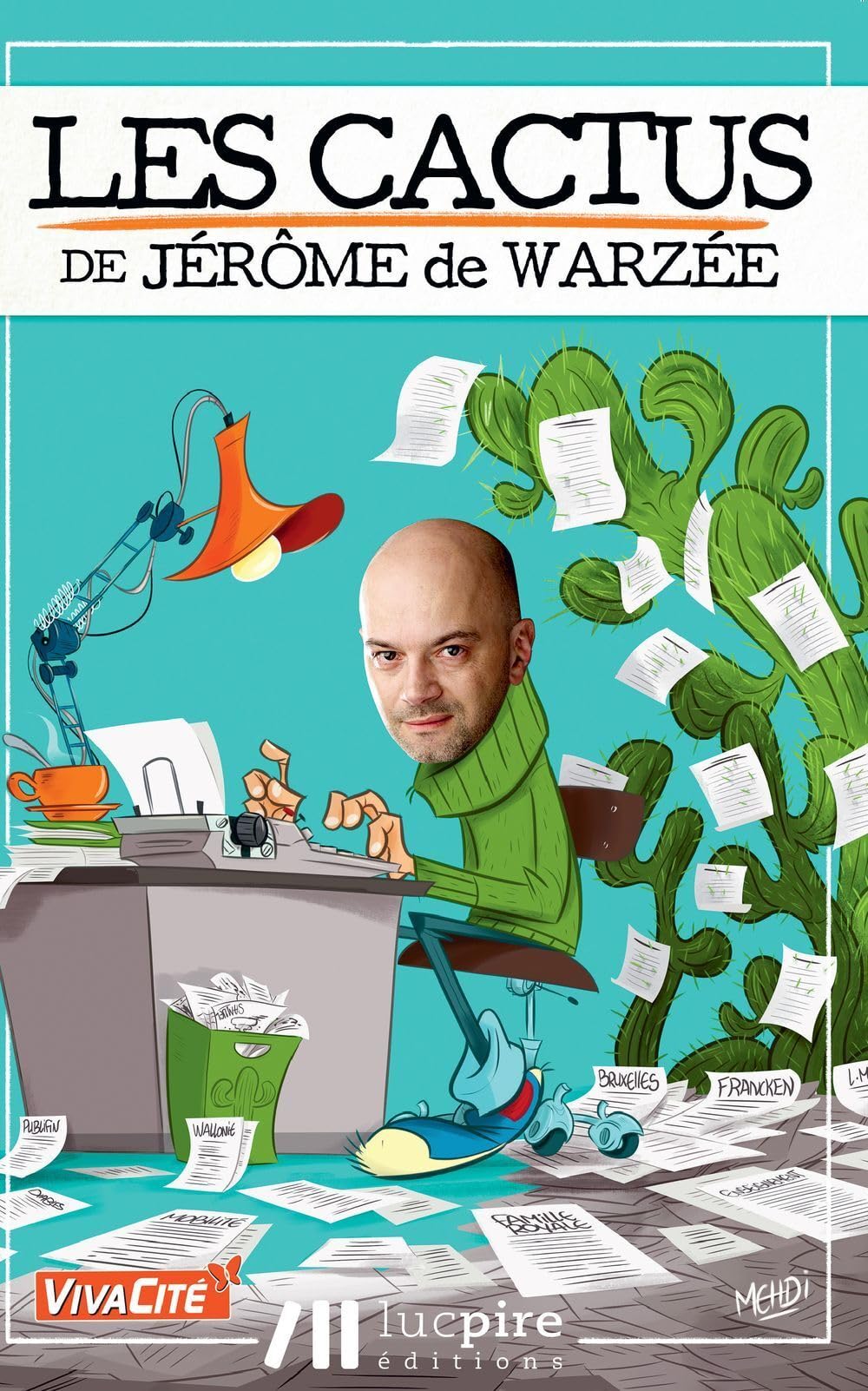 jaquette livre Les cactus de Jérôme de Warzée. Vol. 1