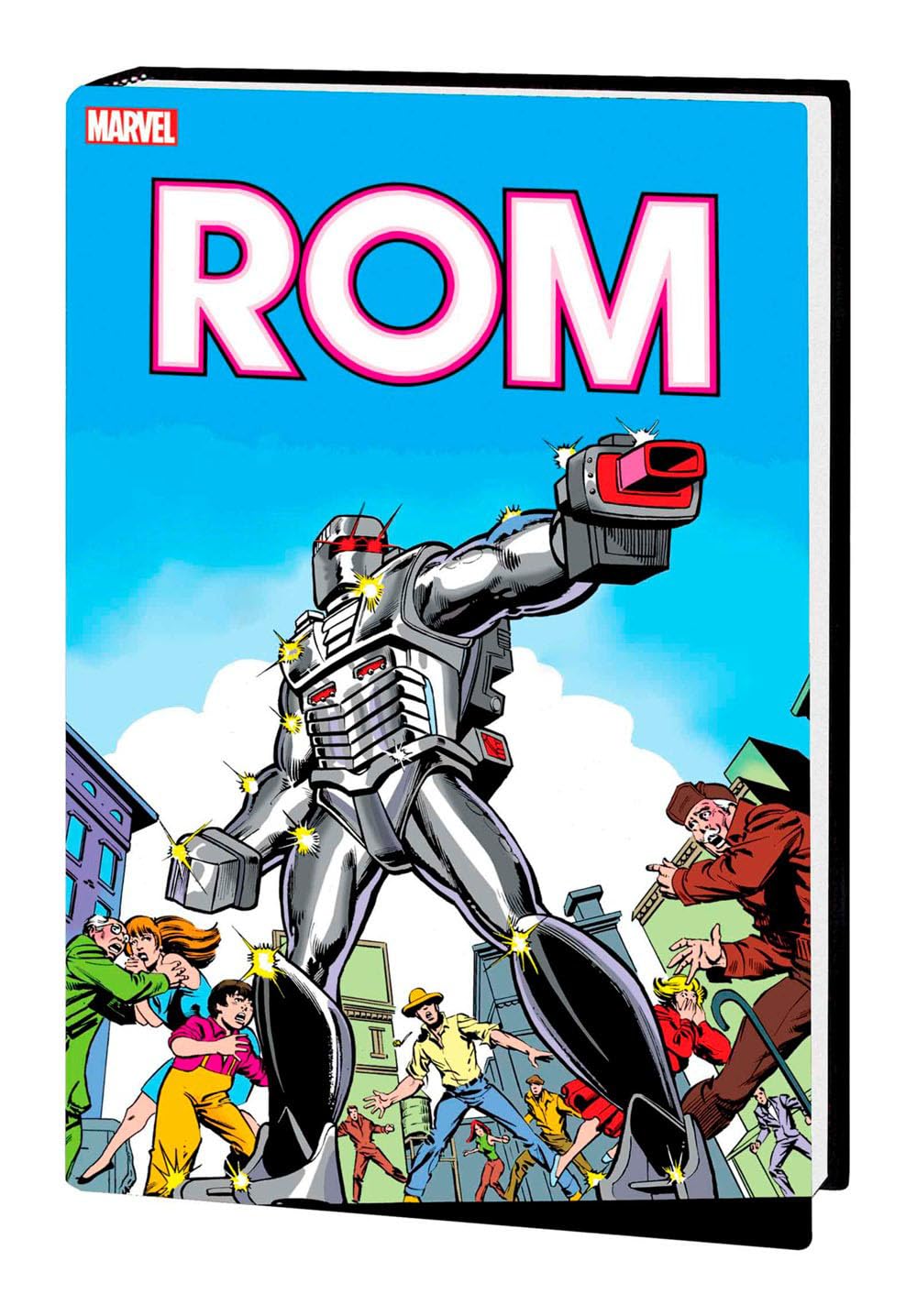 jaquette album ROM: THE ORIGINAL MARVEL YEARS OMNIBUS VOL. 1 MILLER FIRST ISSUE COVER