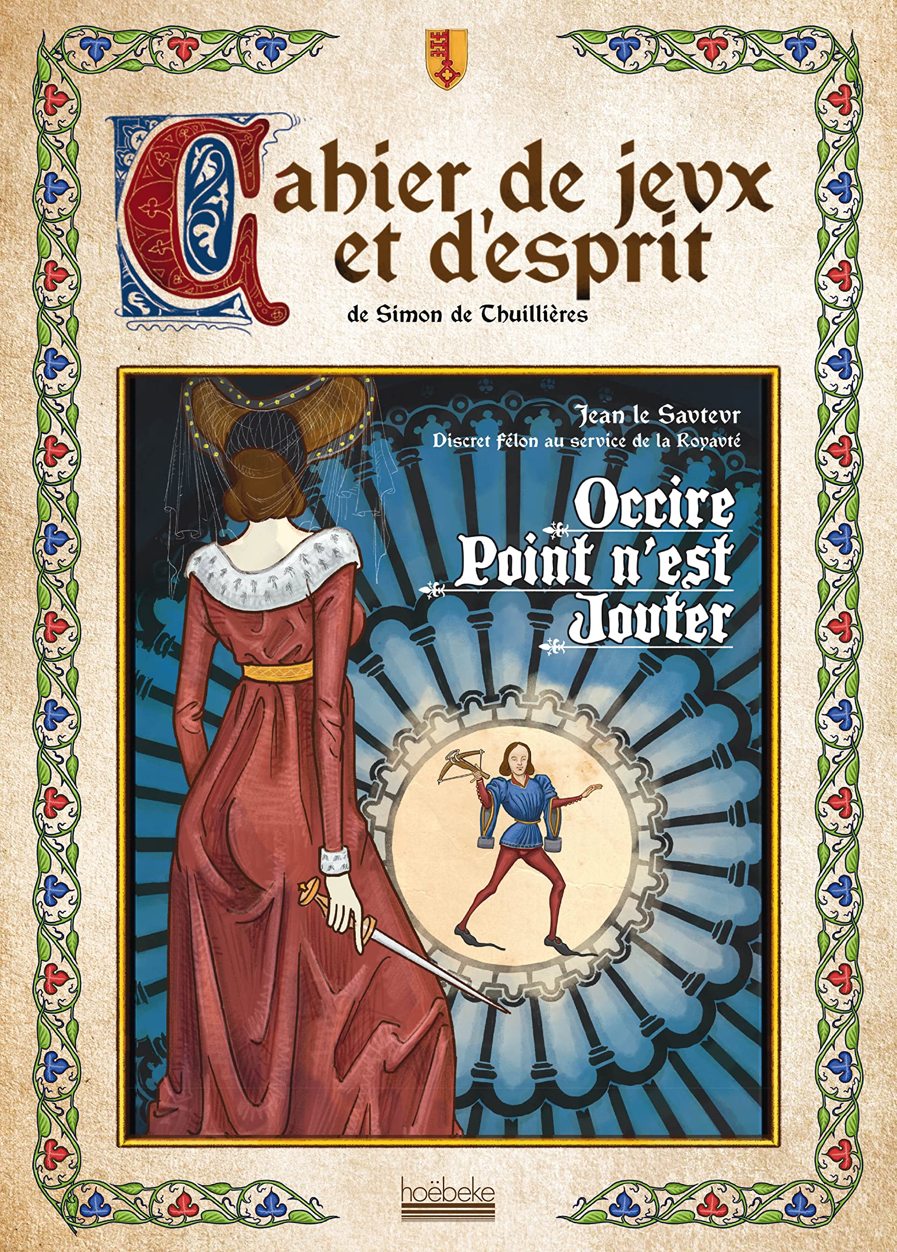 jaquette album Cahier de jeux et d'esprit de Simon de Thuillières