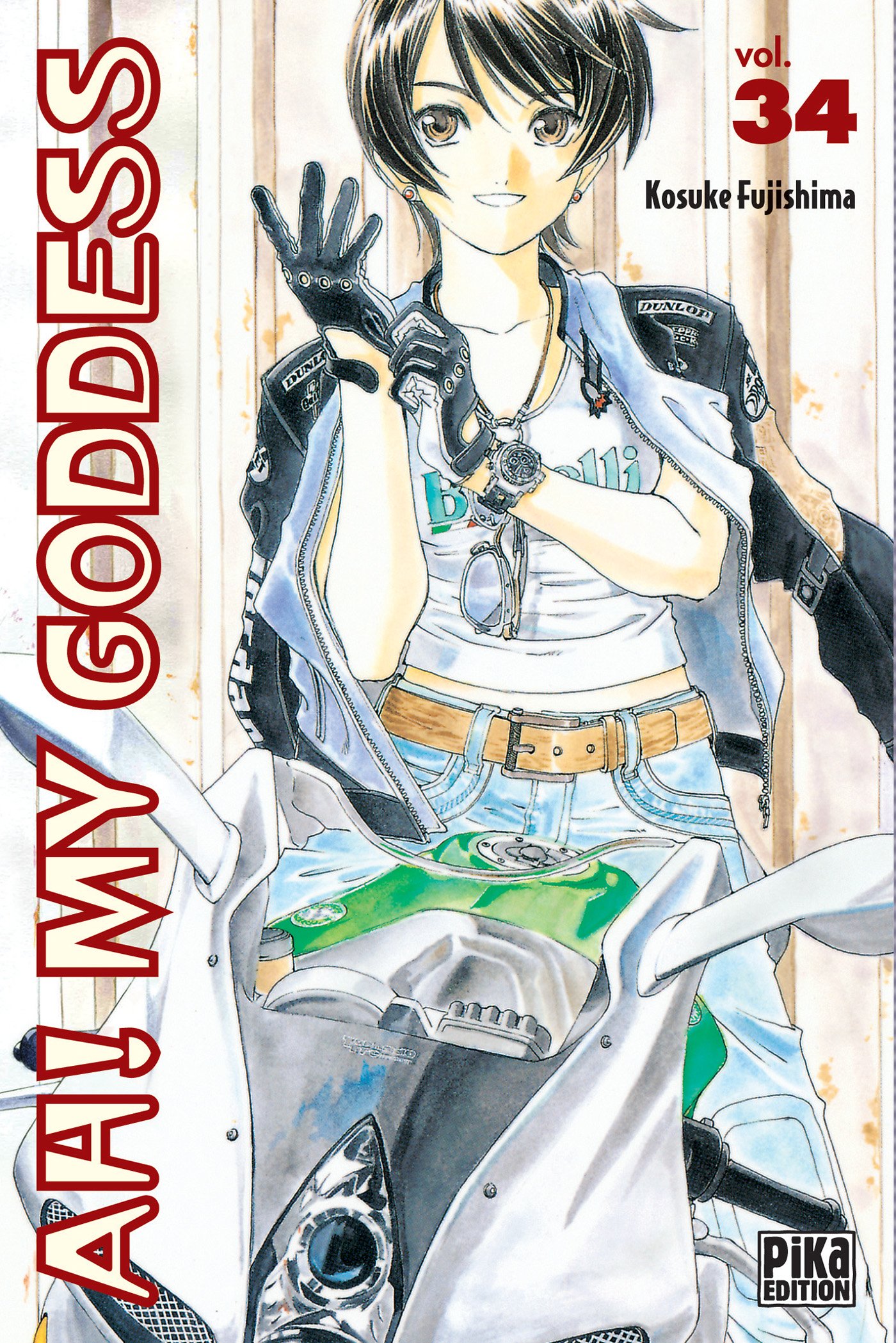 jaquette album Ah ! My Goddess - Tome 34
