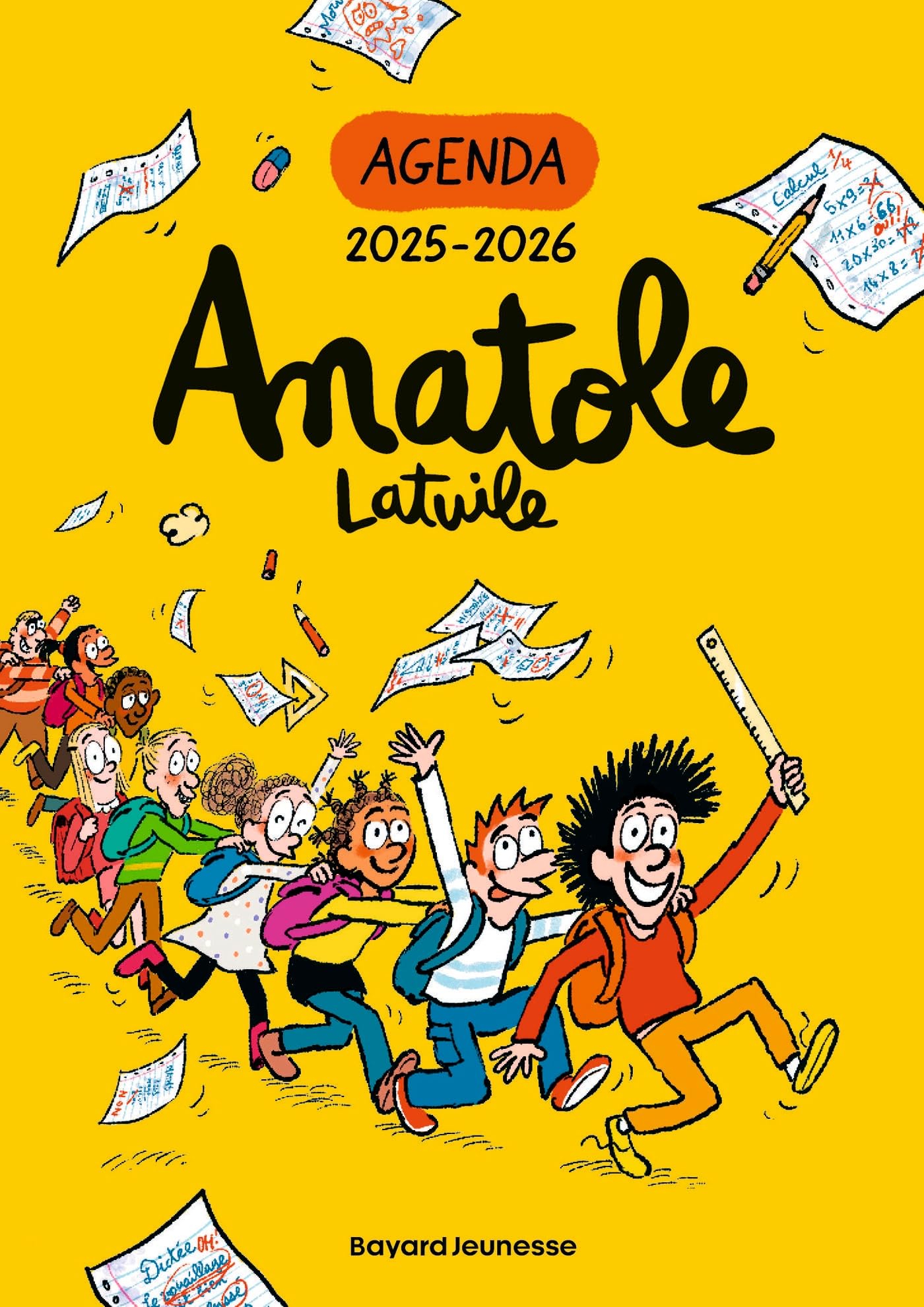 jaquette album Agenda ANATOLE 2025-2026
