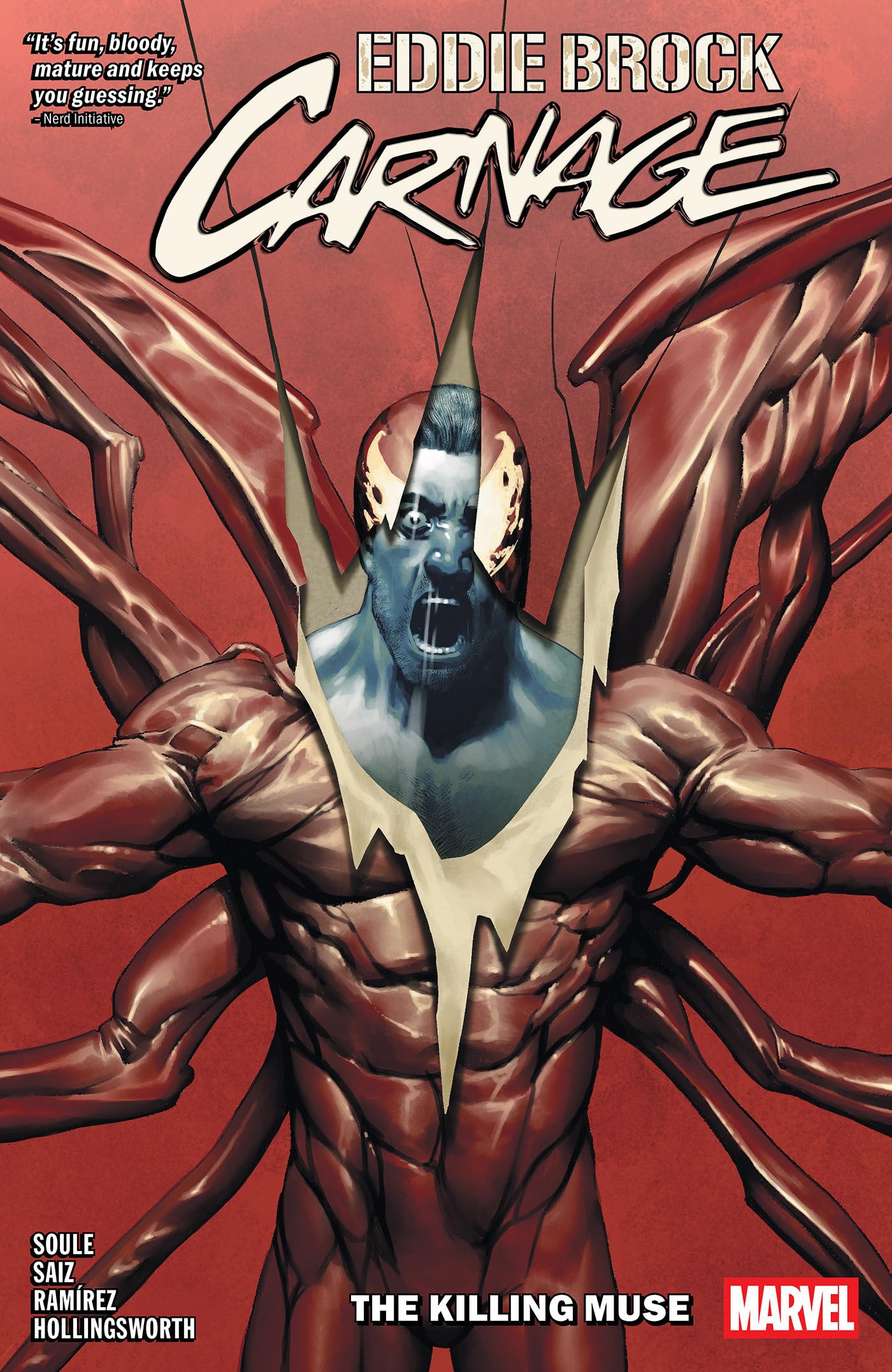 jaquette album Eddie Brock: Carnage Vol. 2 - The Killing Muse