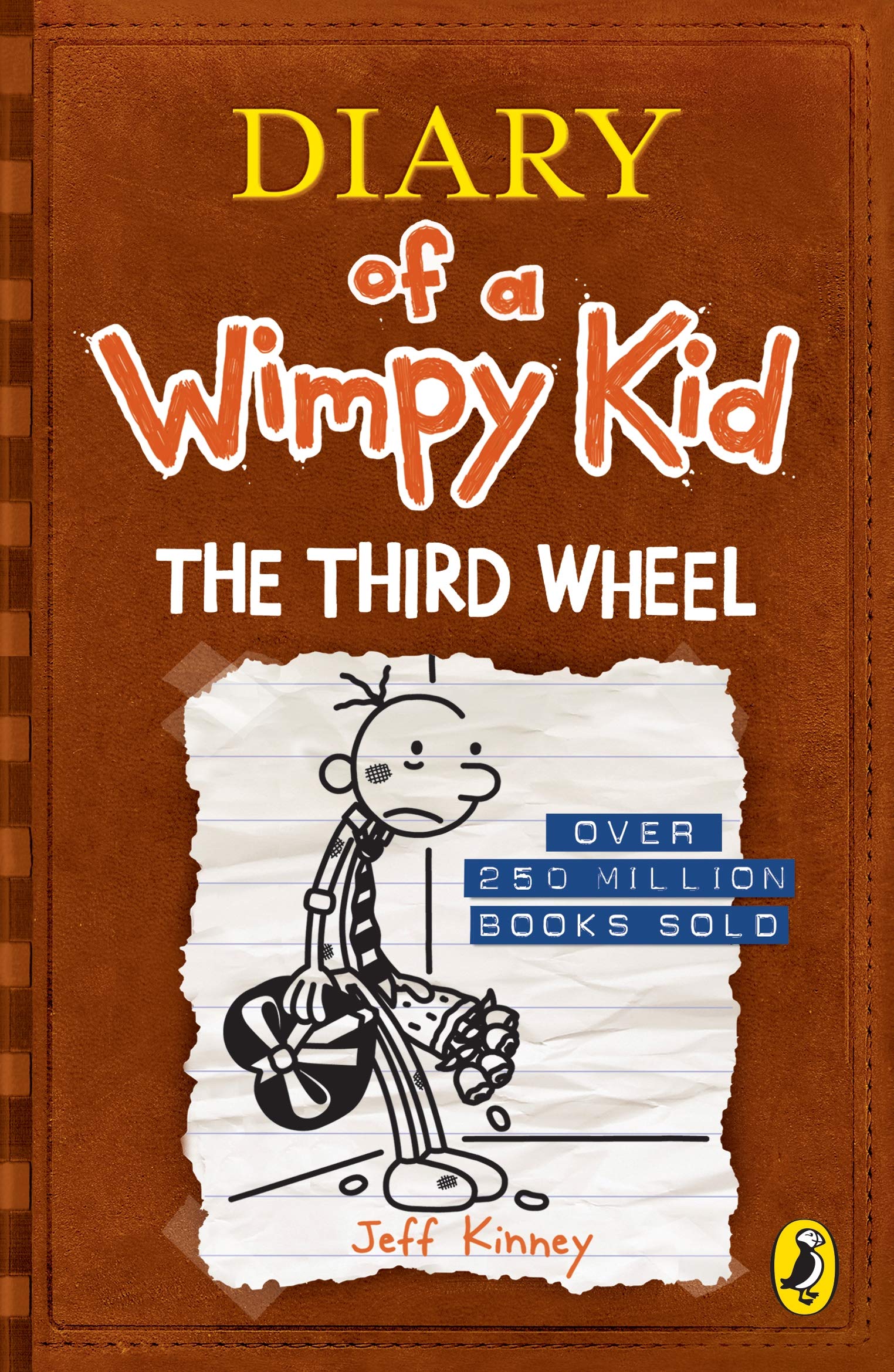 jaquette album Diary of a Wimpy Kid: The Third Wheel (Book 7)
