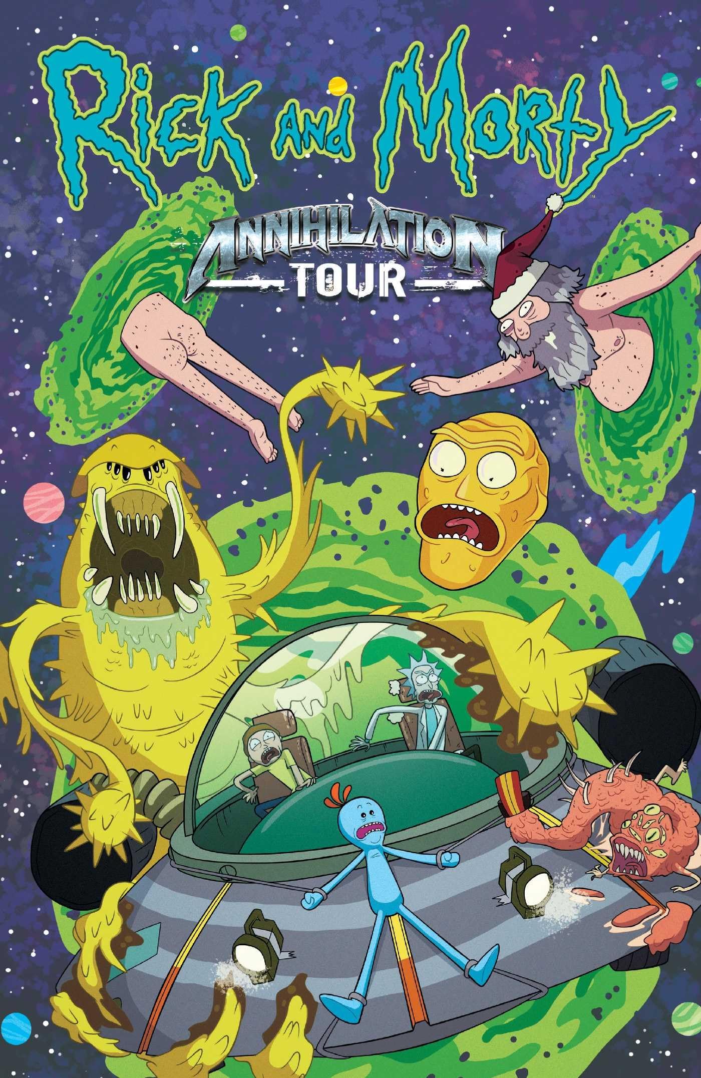jaquette album Rick and Morty: Annihilation Tour SC