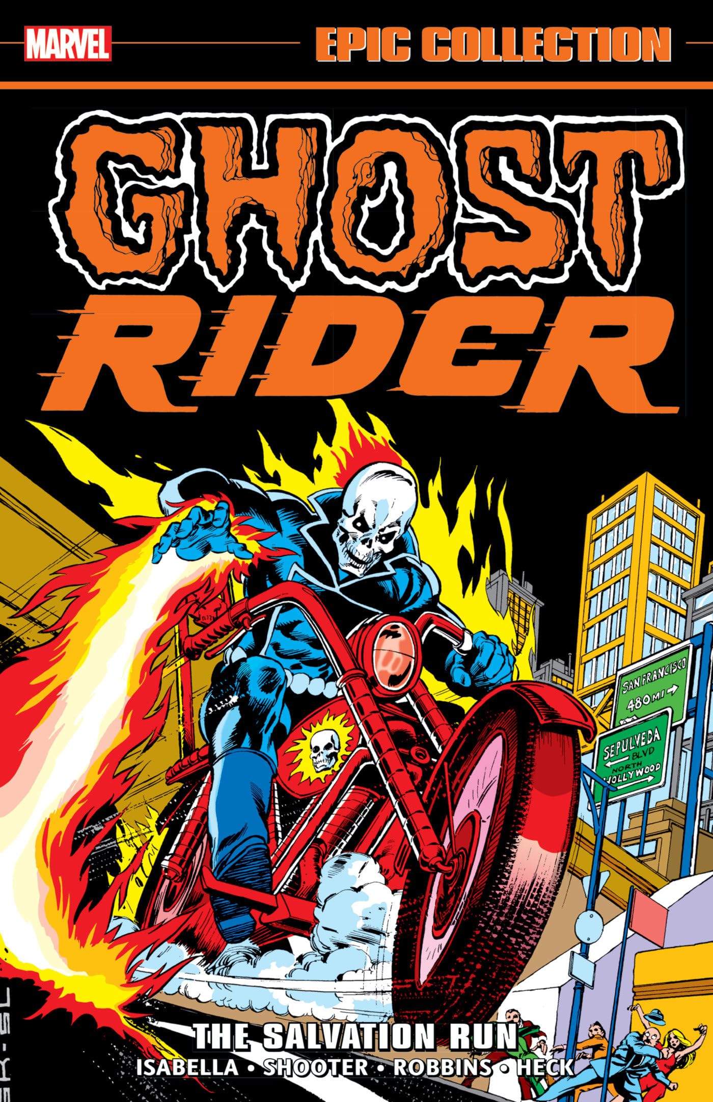 jaquette album GHOST RIDER EPIC COLLECTION: THE SALVATION RUN