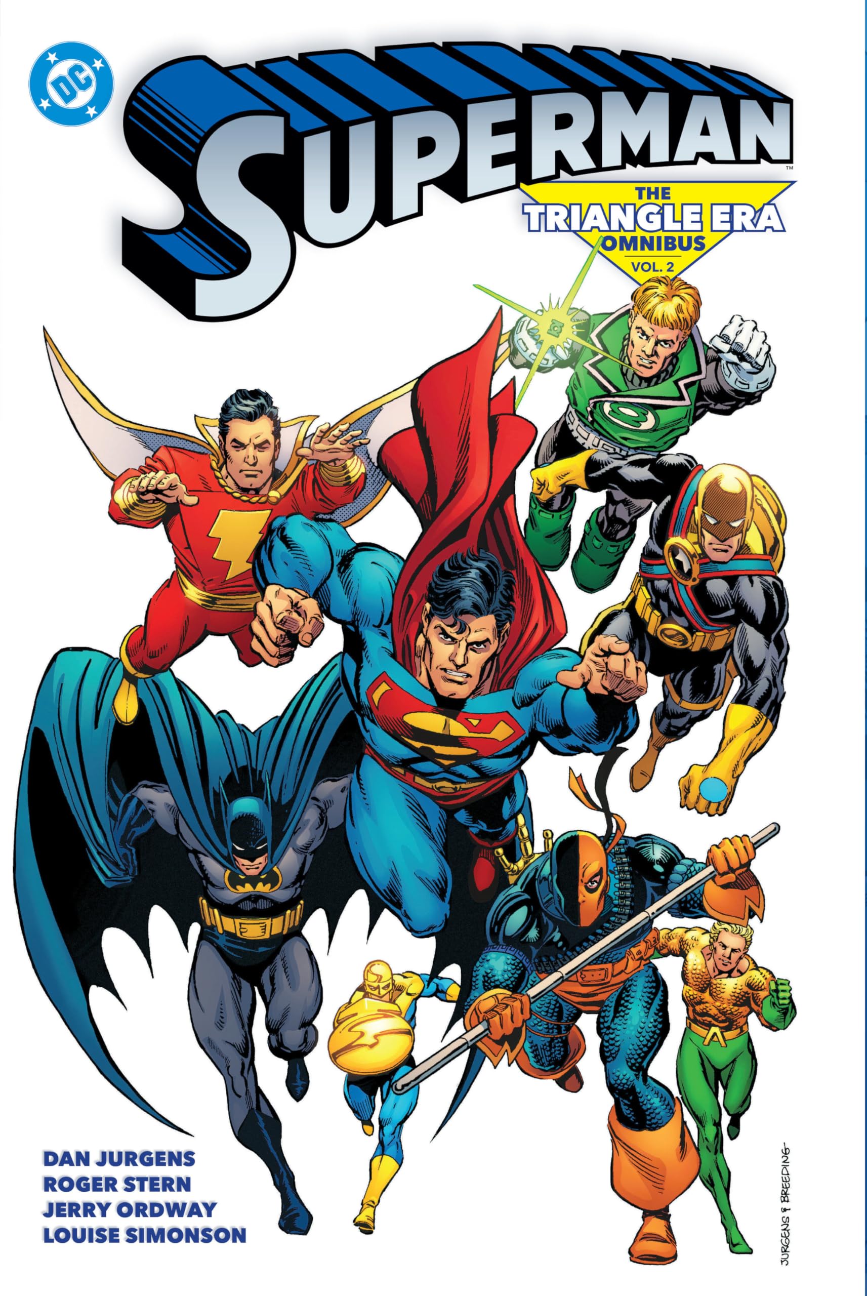 jaquette album Superman: The Triangle Era Omnibus Vol. 2