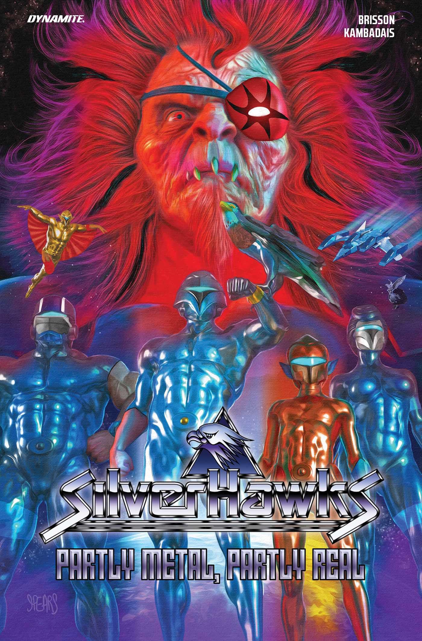 jaquette album SilverHawks vol.1 (Hardcover): Partly Metal, Partly Real