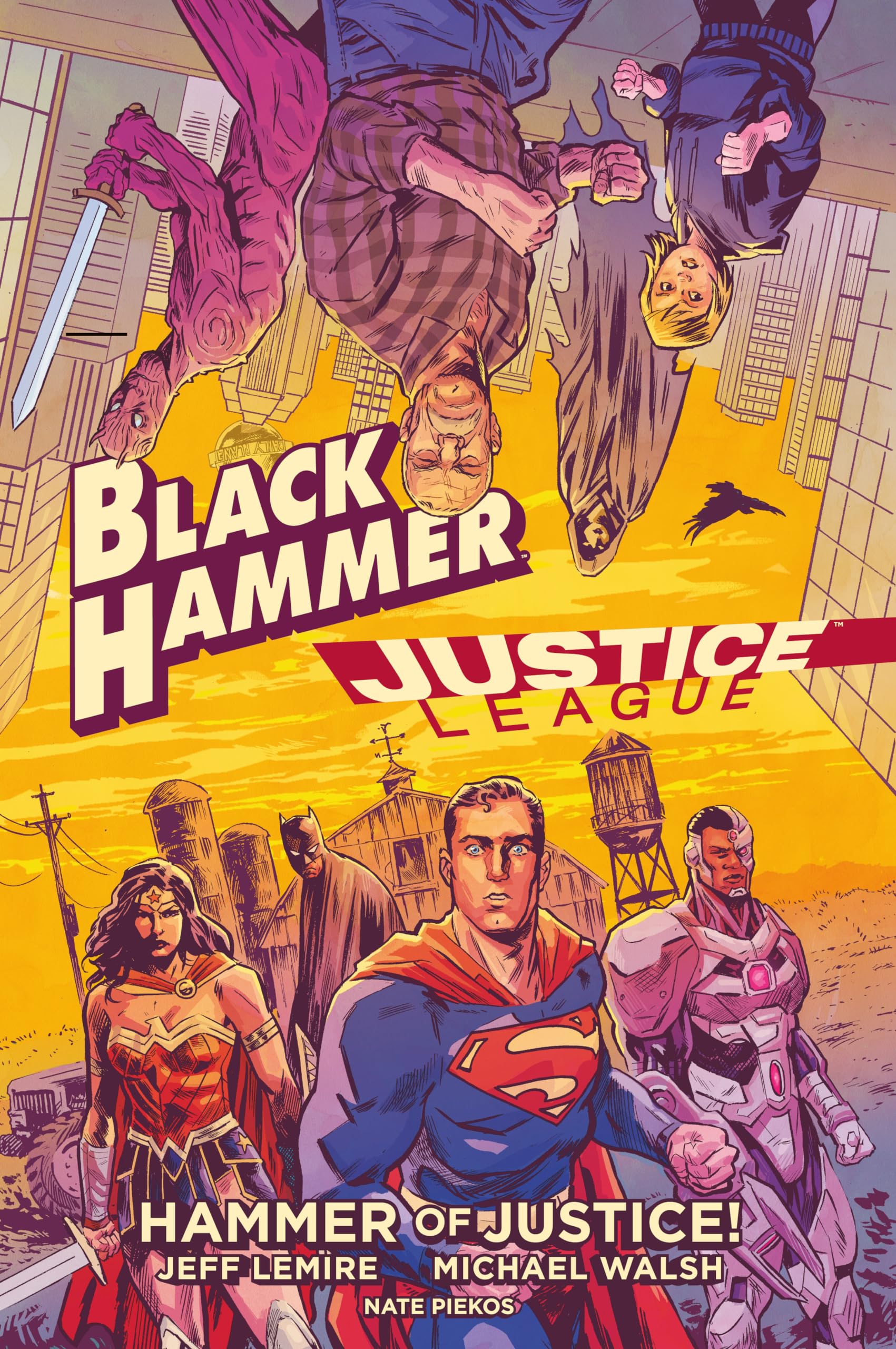jaquette album Black Hammer/Justice League: Hammer of Justice!