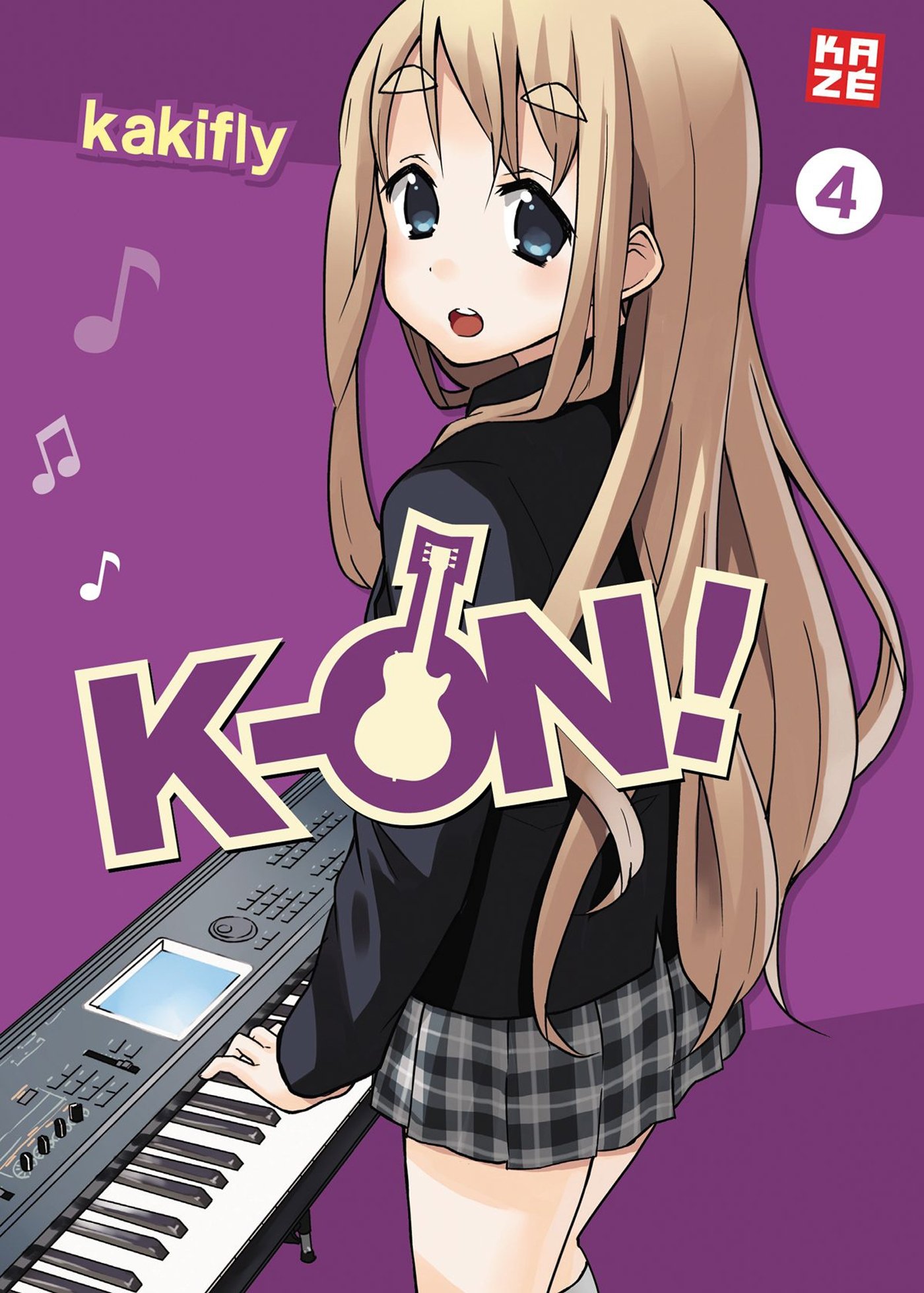 jaquette album K-On ! T04 (Fin)