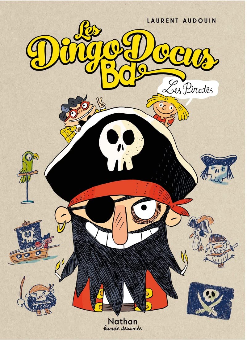 jaquette album Les pirates - Les DingoDocus BD - Dès 8 ans
