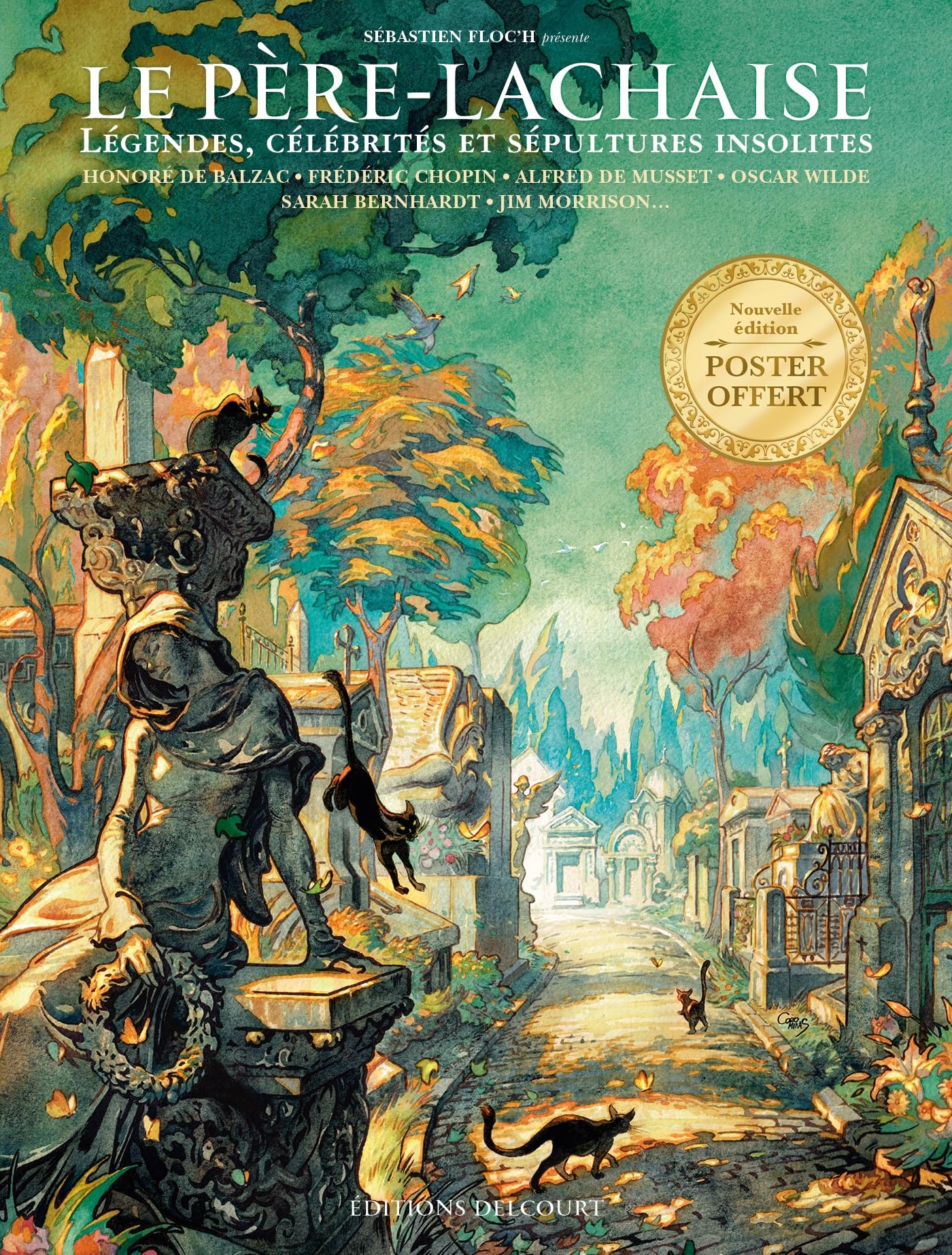 jaquette album Père-Lachaise: Légendes, célébrités et sépultures insolites