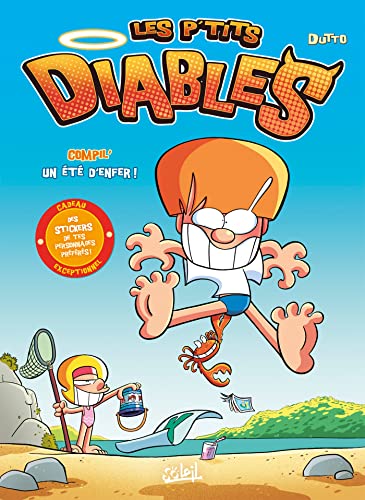 jaquette album Les P'tits Diables Compil' - Un Été D'enfer ! - Avec Des Stickers De Tes Personnages Préférés