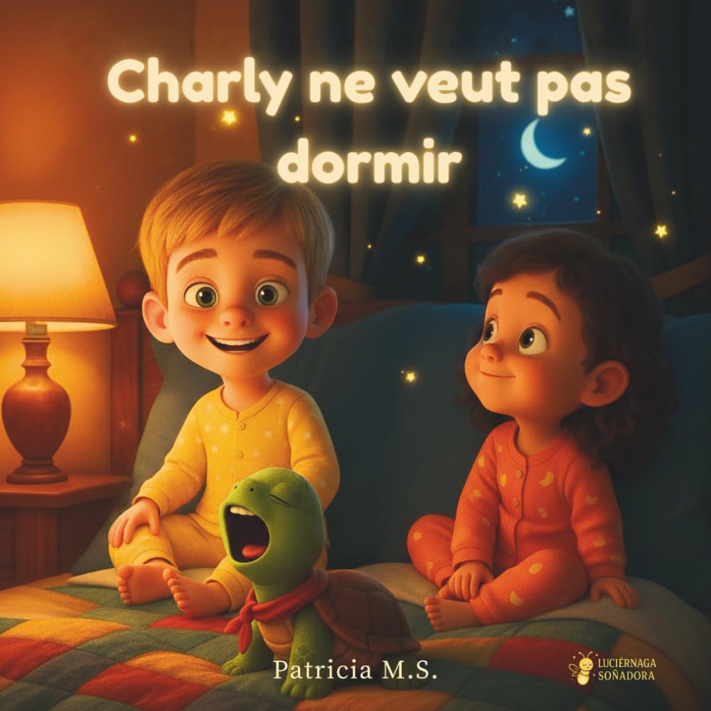 jaquette album Charly ne veut pas dormir: Un conte tendre et magique pour s’endormir le cœur léger