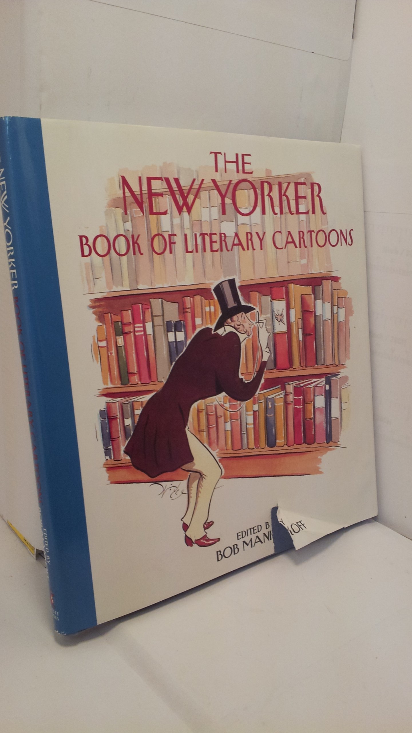jaquette livre The New Yorker Book of Literary Cartoons