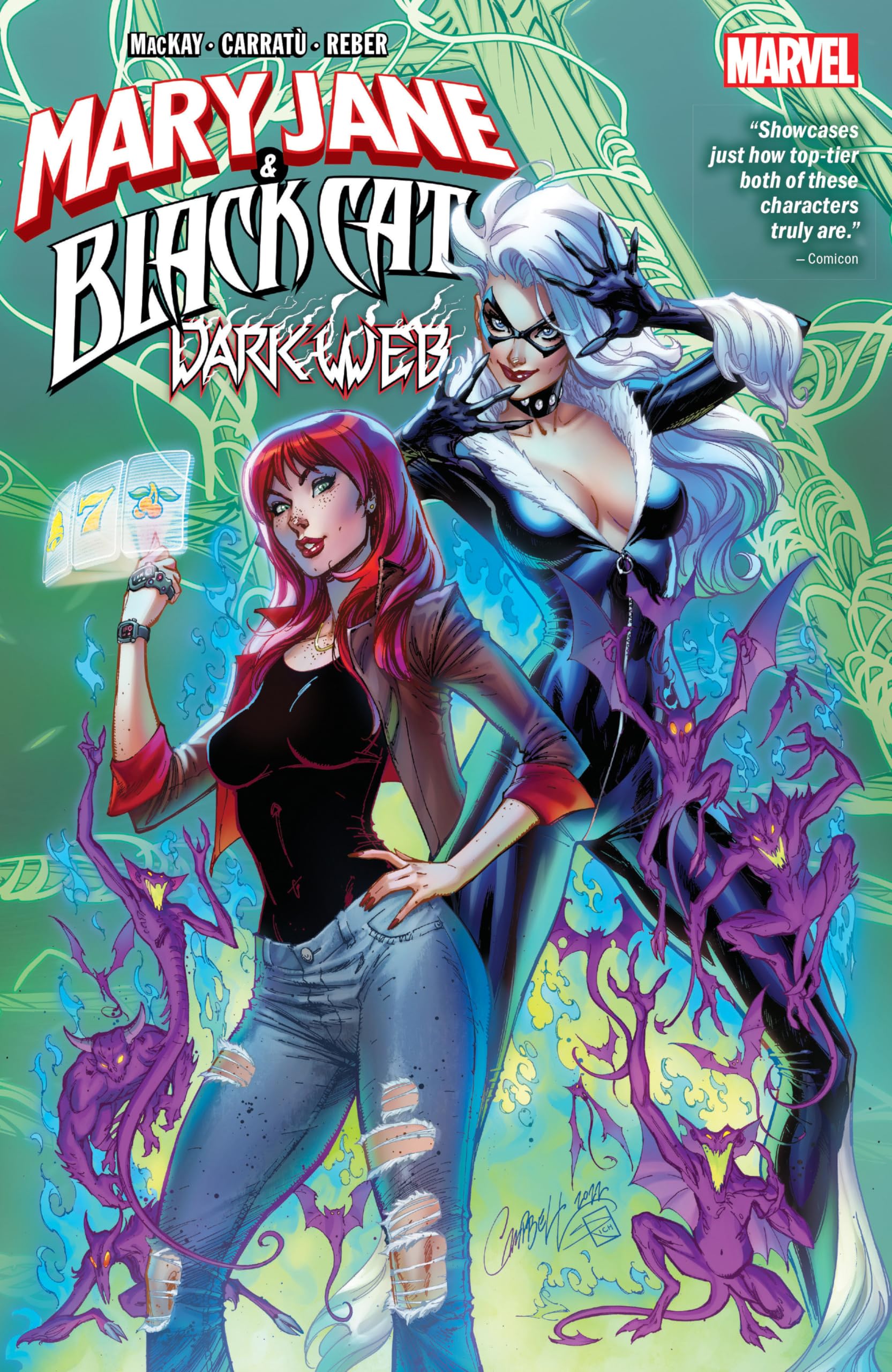 jaquette album MARY JANE & BLACK CAT: DARK WEB