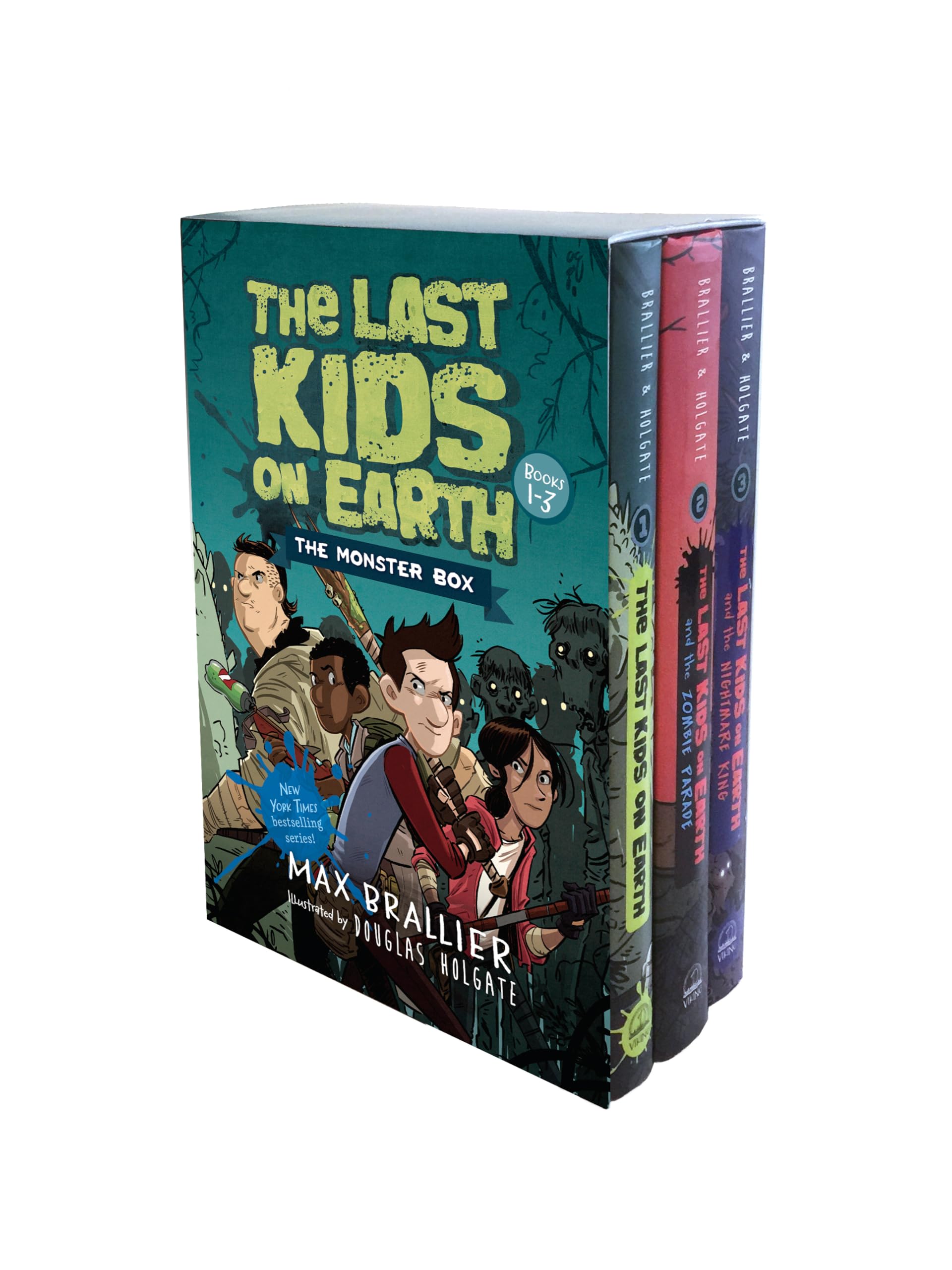 jaquette album The Last Kids on Earth: The Monster Box (books 1-3)
