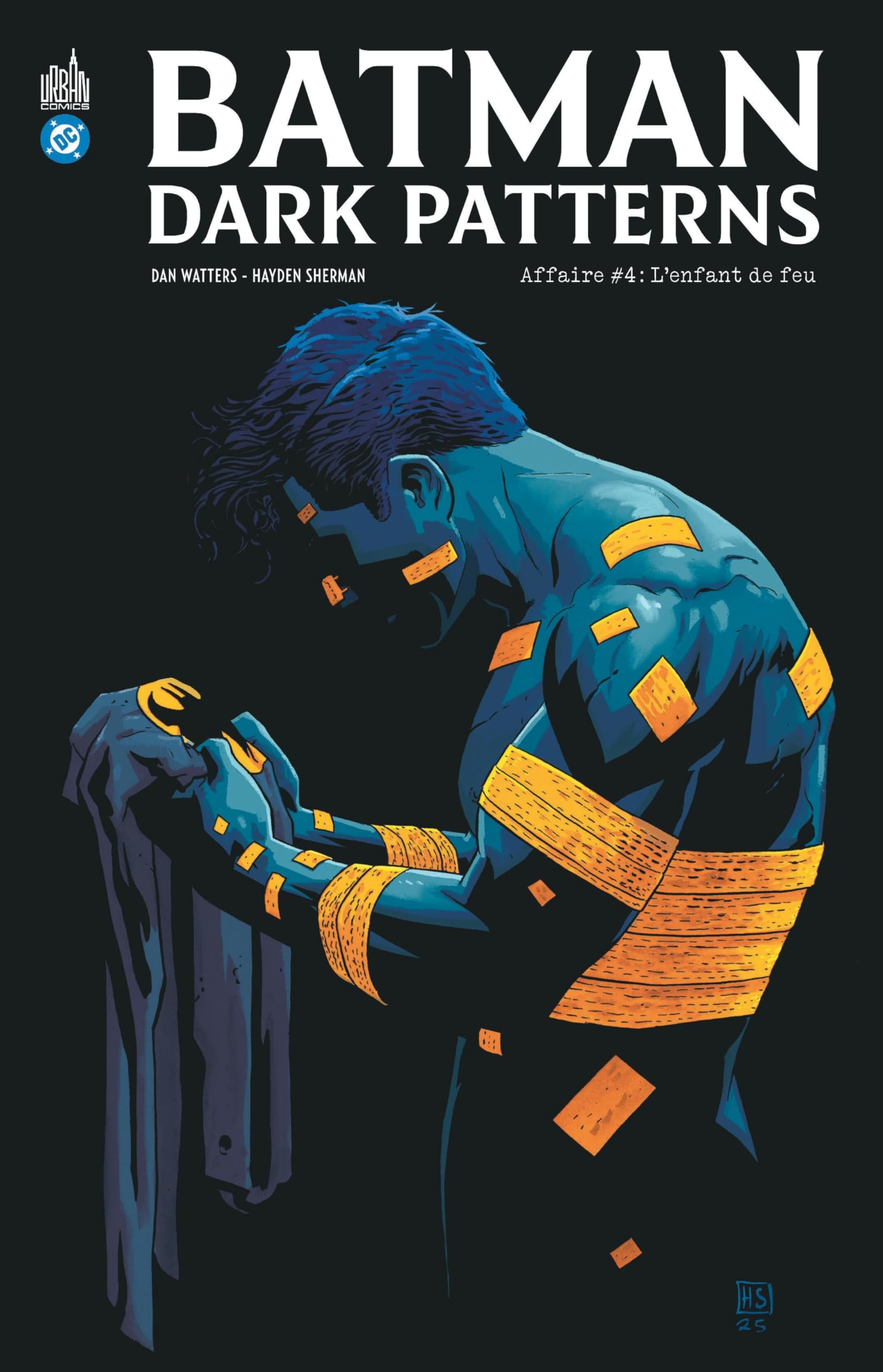 jaquette album Batman Dark Patterns Affaire #4