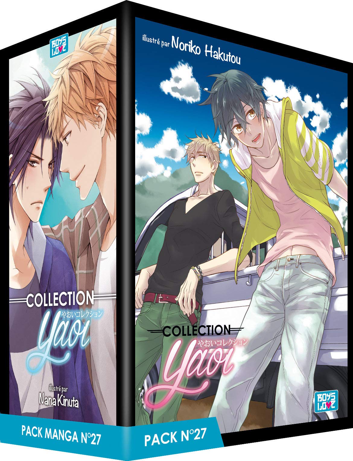 jaquette album Pack Boy's Love - Partie 27 - 5 Mangas (Livres) - Yaoi