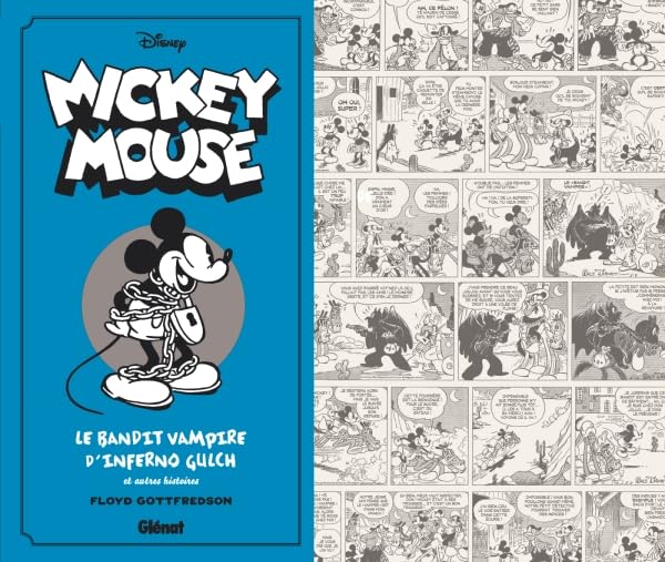 jaquette album Mickey Mouse Tome 3 - Le Bandit Vampire D'inferno Gulch Et Autres Histoires