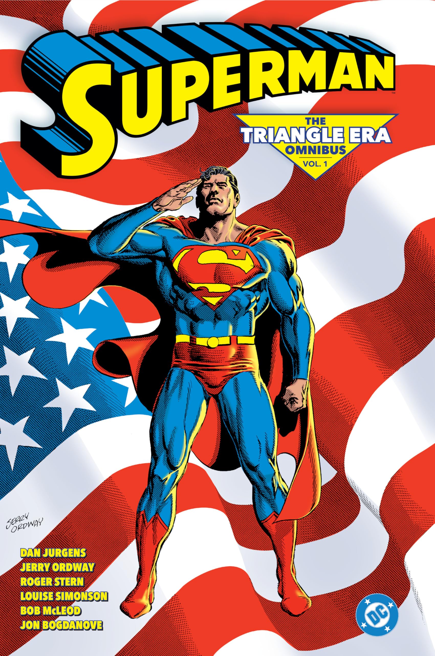 jaquette album Superman: The Triangle Era Omnibus Vol. 1