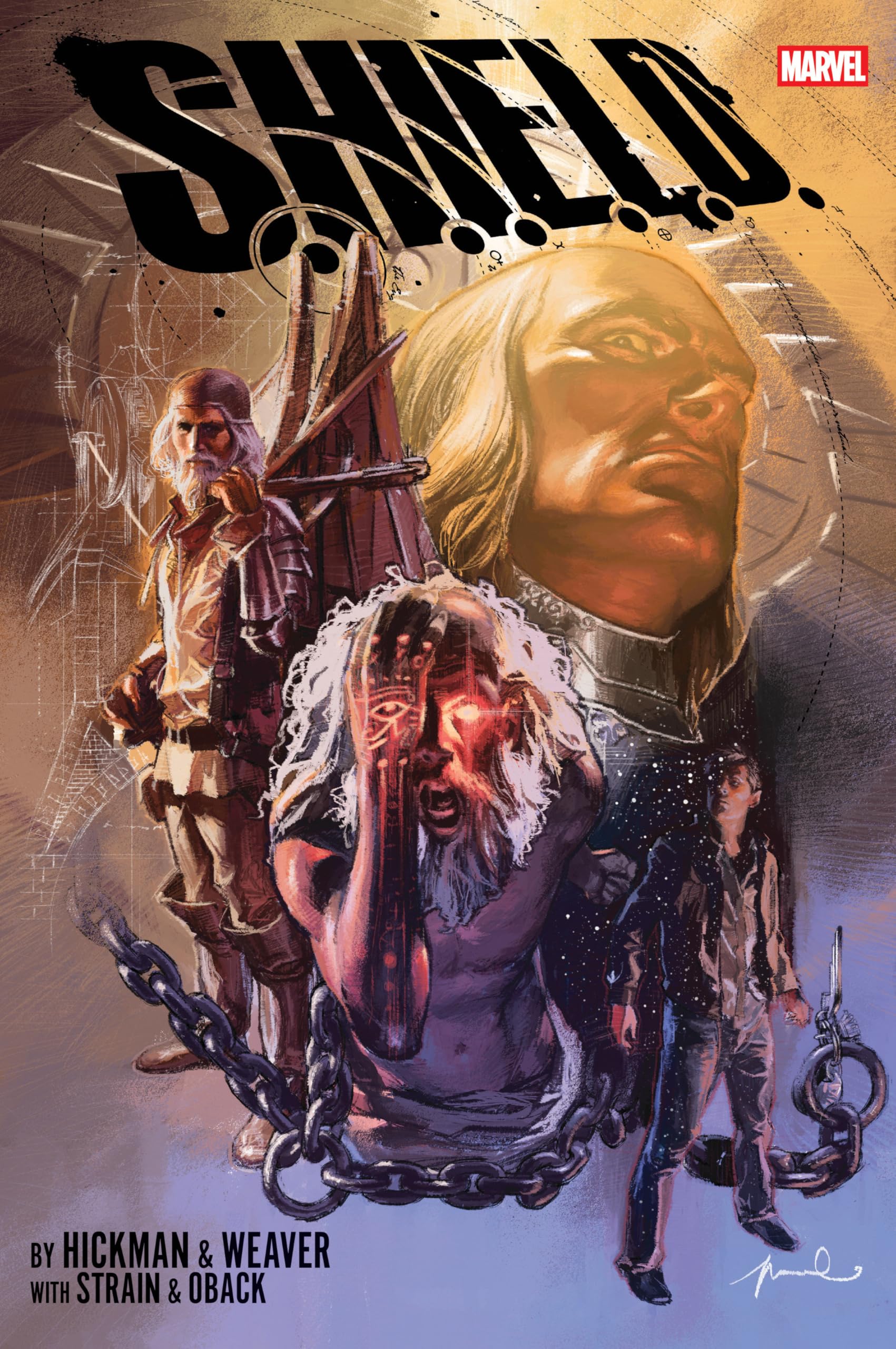 jaquette album S.H.I.E.L.D. By Hickman & Weaver Omnibus Gerald Parel Cover