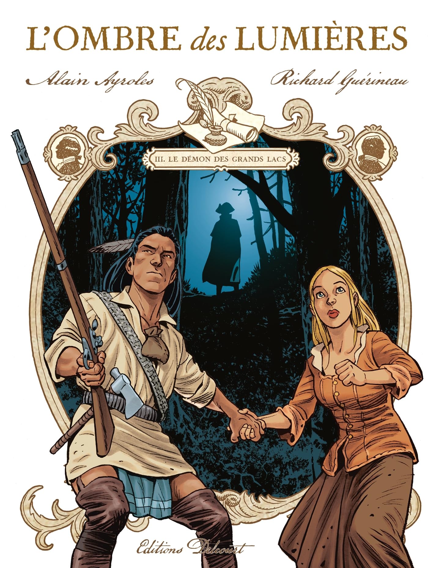 jaquette album L'Ombre des Lumières T03: Le Démon des Grands Lacs
