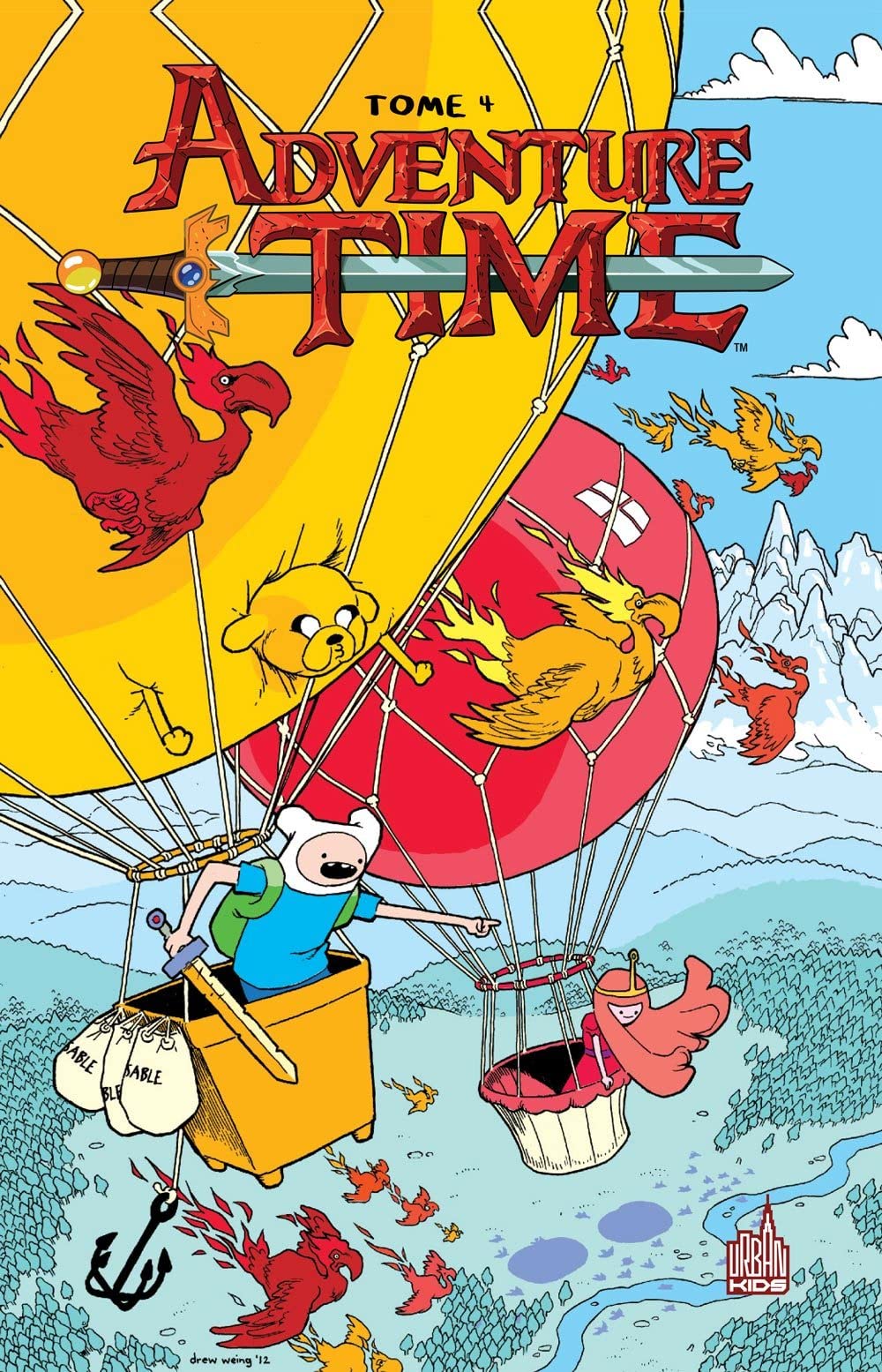 jaquette album ADVENTURE TIME TOME 4