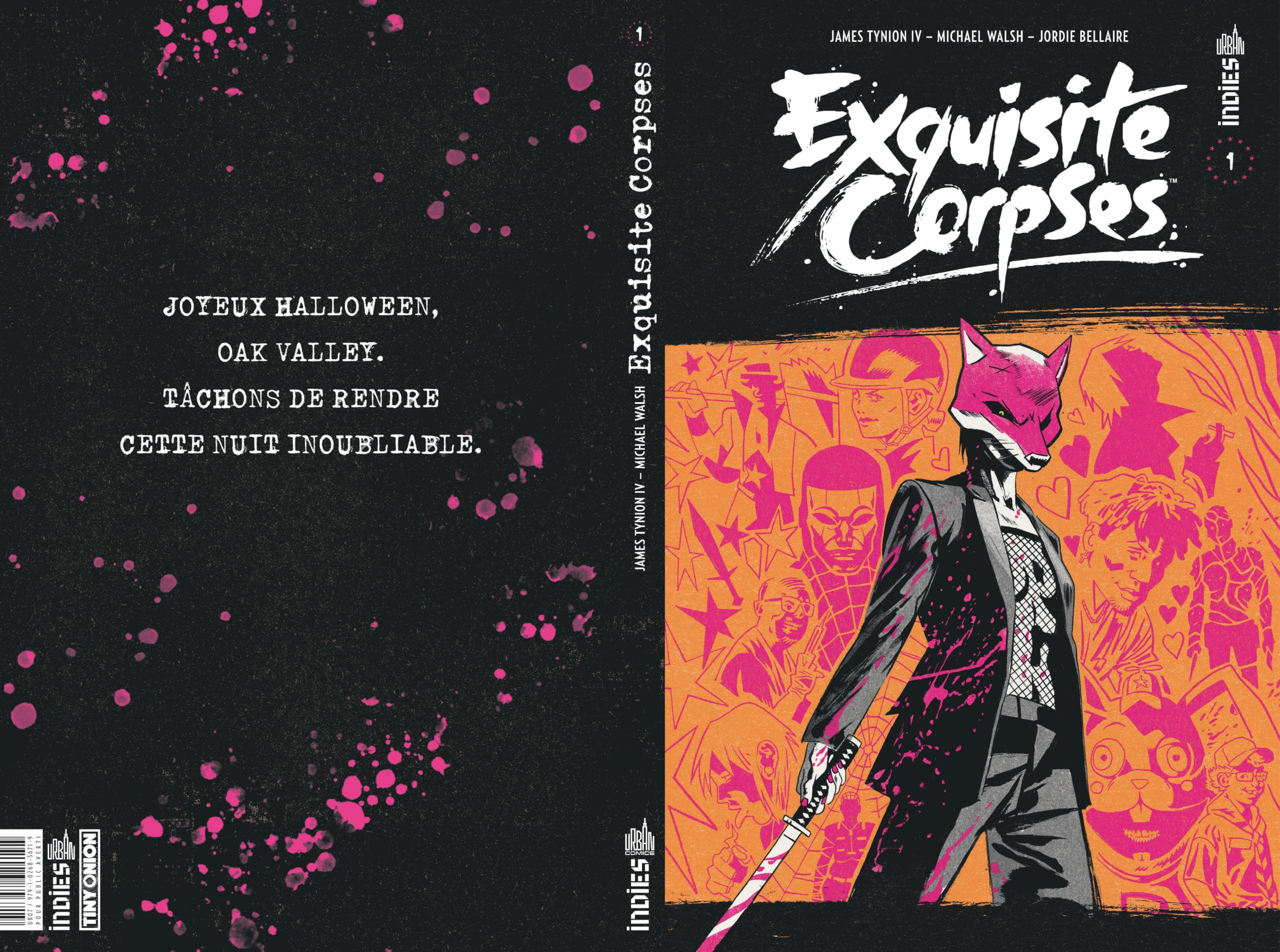 jaquette album Exquisite Corpses (Recueil) tome 1