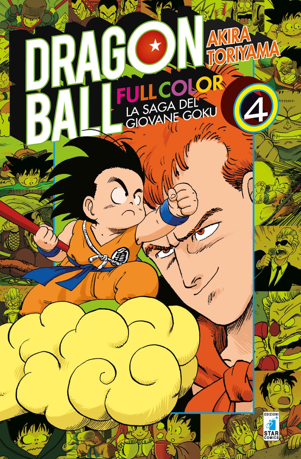 jaquette album La saga del giovane Goku. Dragon Ball full color (Vol. 4)