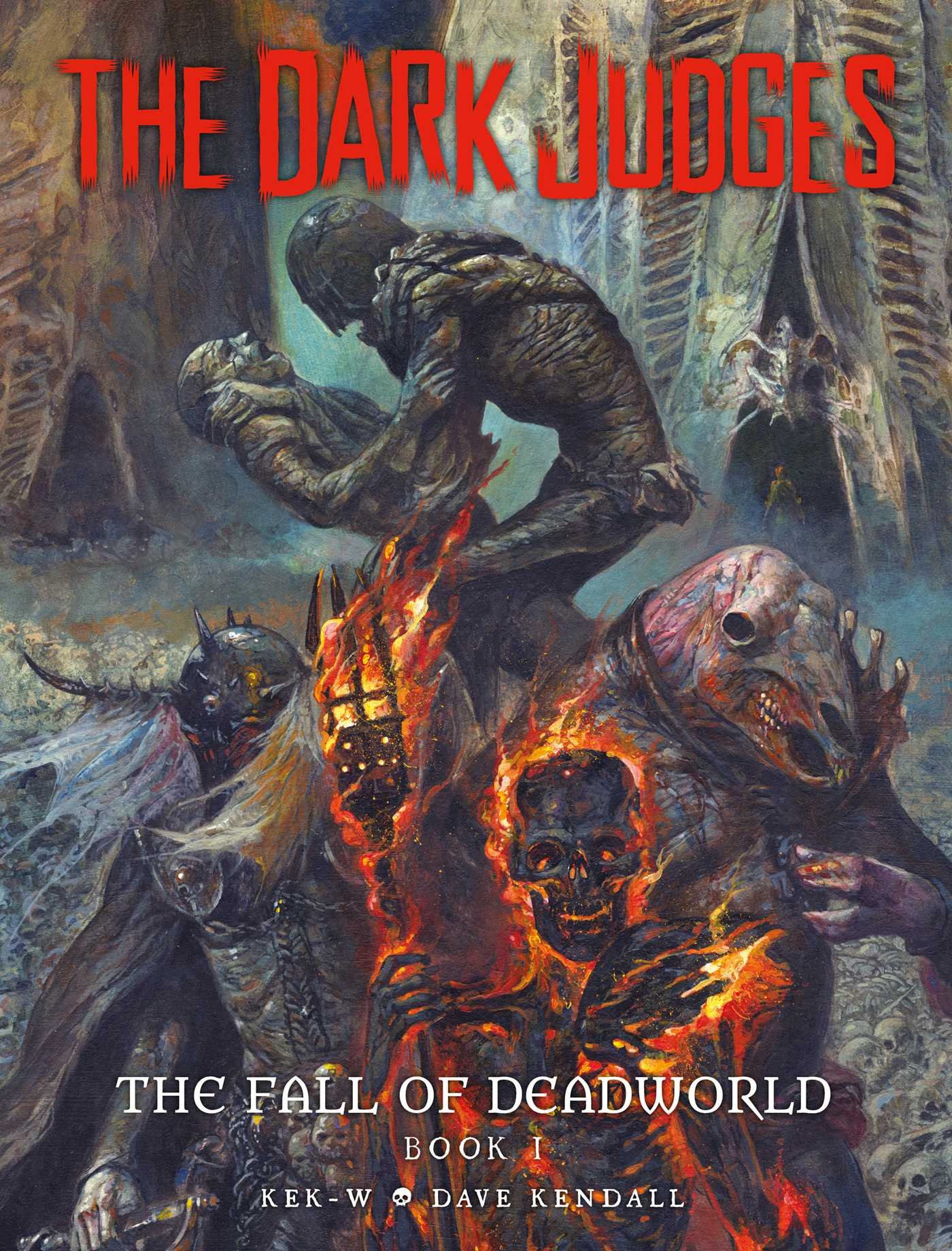 jaquette album The Dark Judges: The Fall of Deadworld Book I (Volume 1)