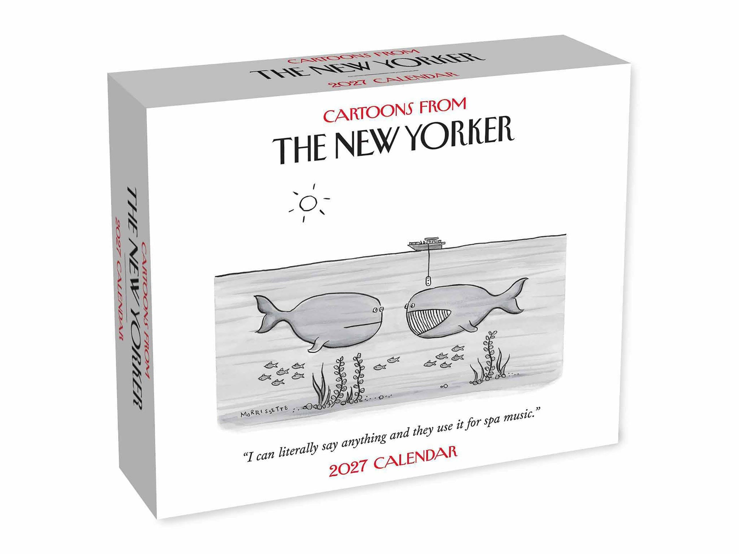 jaquette album Cartoons from The New Yorker 2027 Day-to-Day Calendar