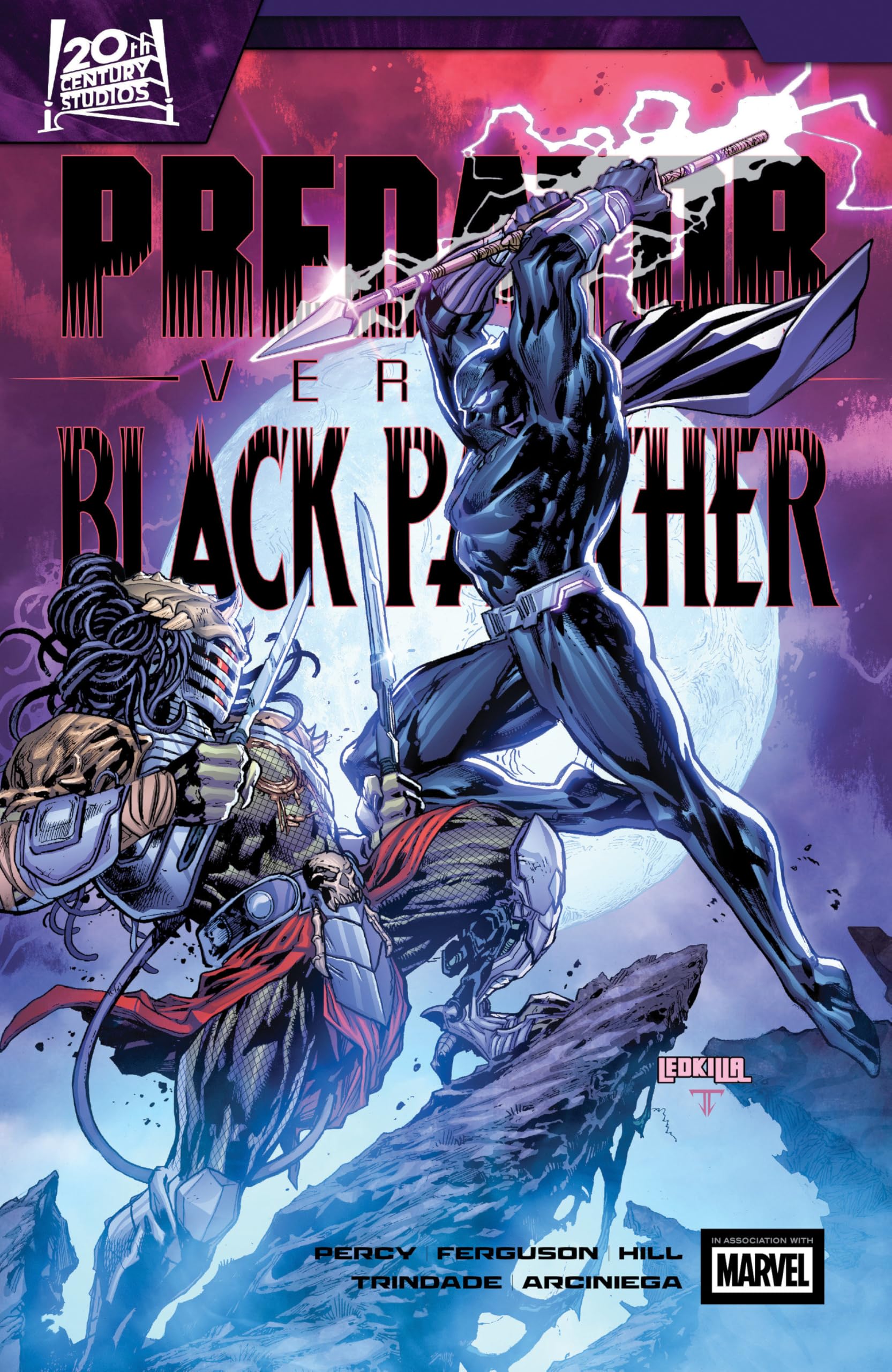 jaquette album PREDATOR VS. BLACK PANTHER
