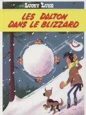 jaquette album Lucky Luke, Les Daltons Dans Le Blizzard