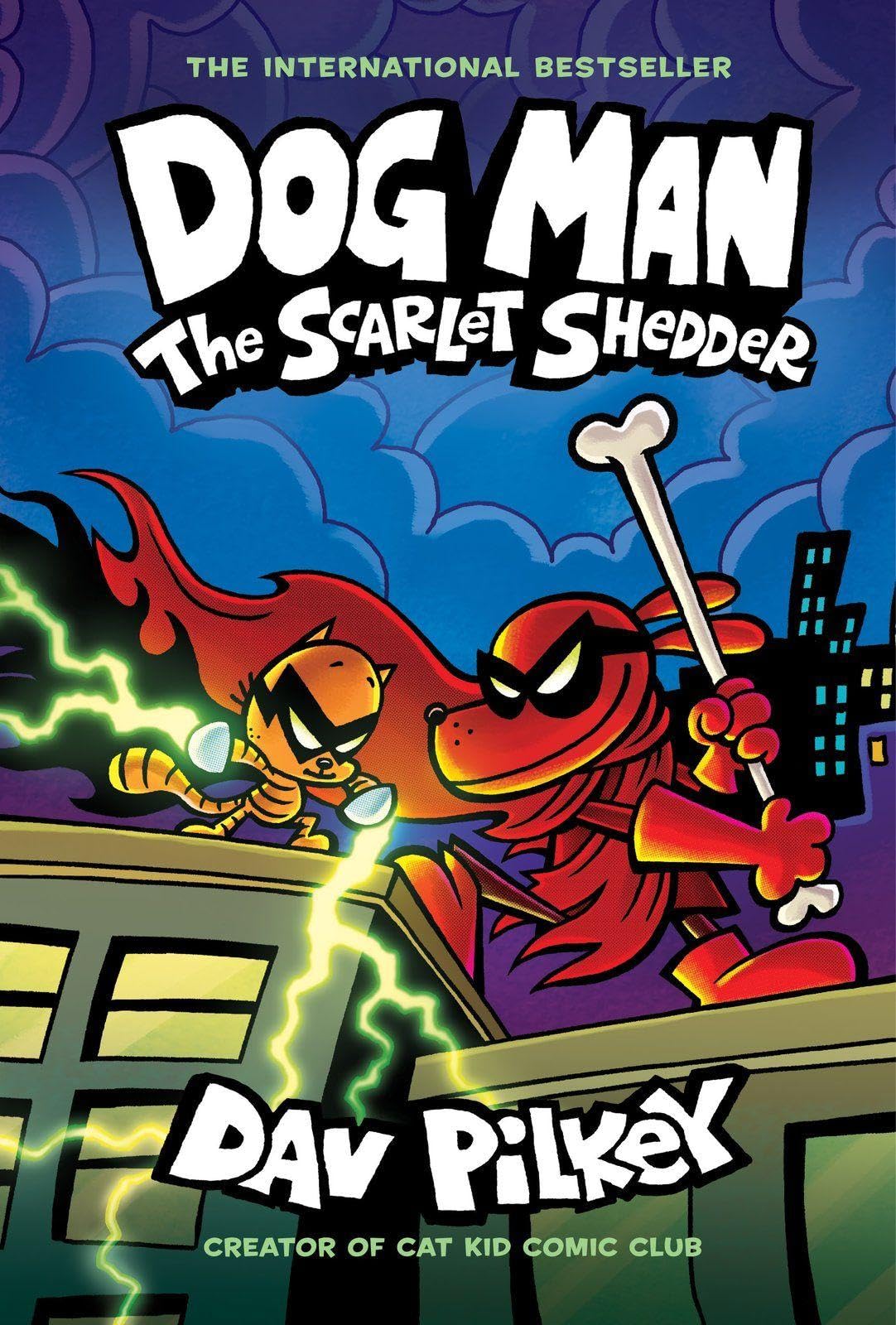 jaquette album Dog Man: The Scarlet Shedder (Dog Man #12)