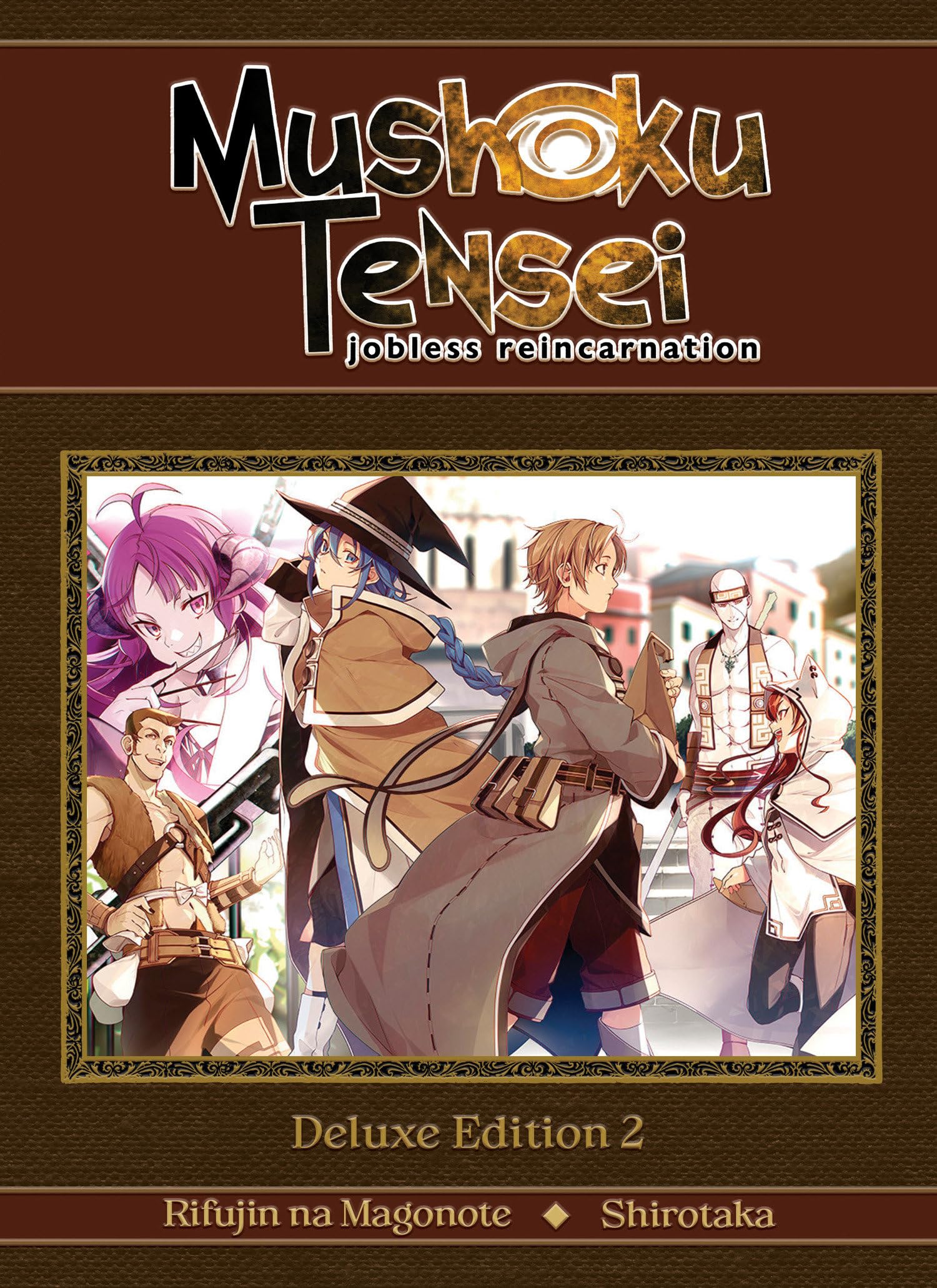 jaquette album Mushoku Tensei: Jobless Reincarnation Deluxe Edition 2 (Light Novel) (Vol. 4-6 Hardcover Omnibus)