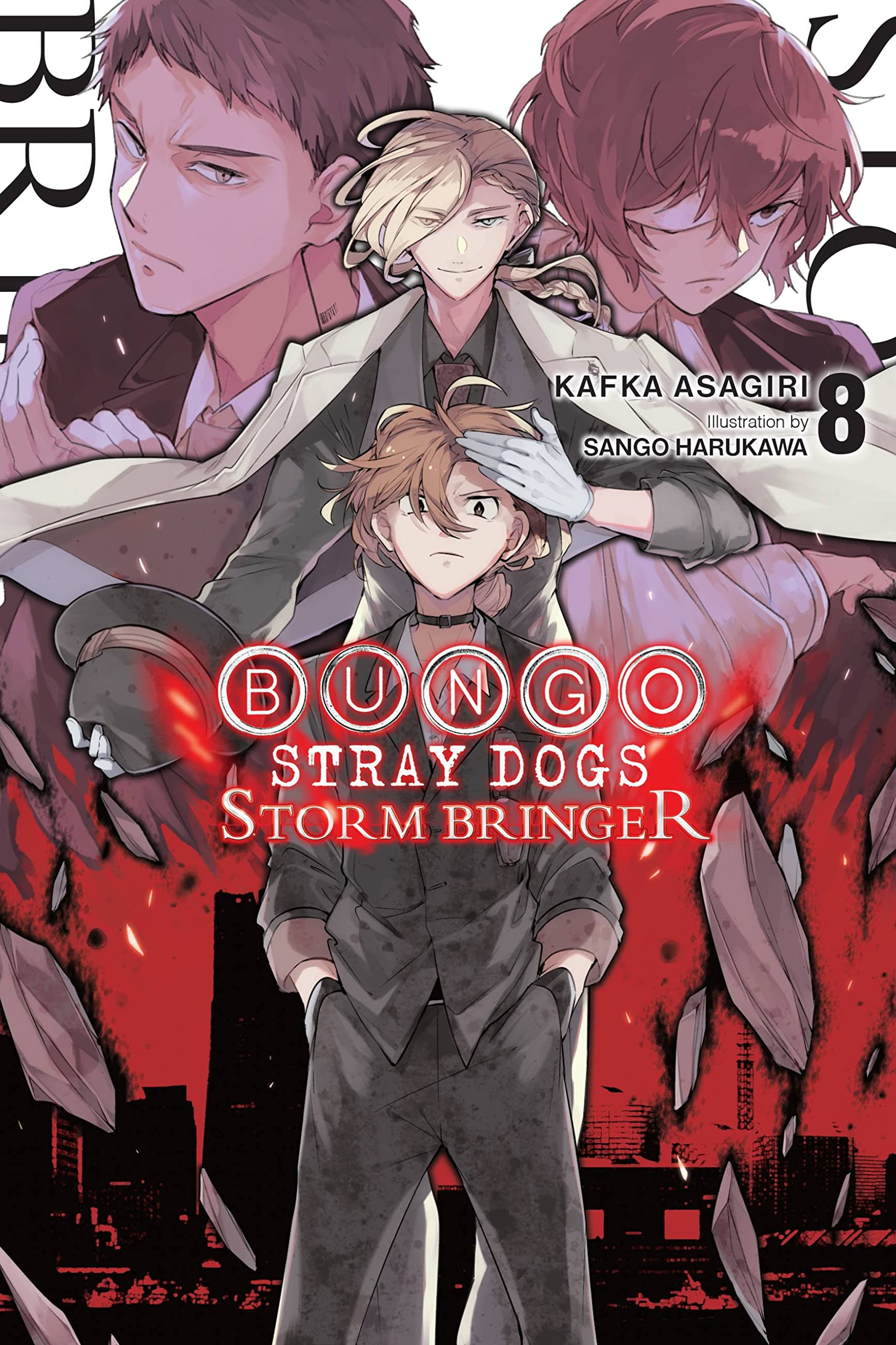 jaquette album Bungo Stray Dogs, Vol. 8 (light novel)
