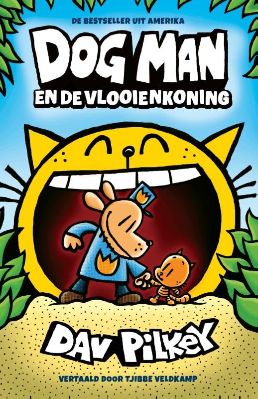 jaquette album Dog Man en de vlooienkoning