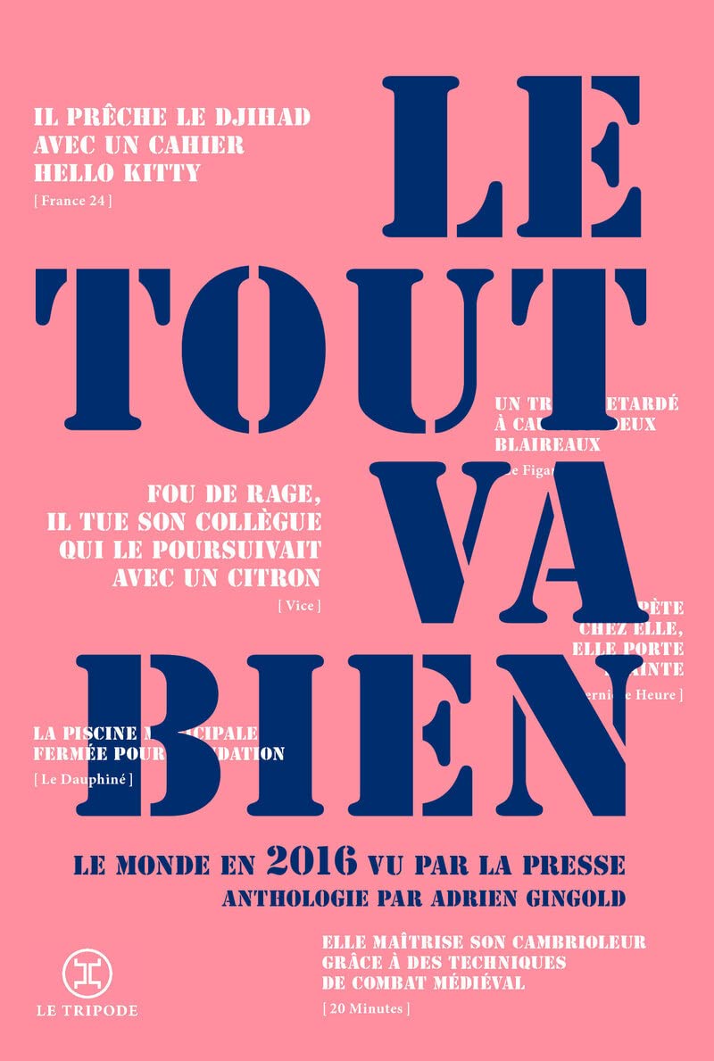 jaquette album Le Tout va bien 2016