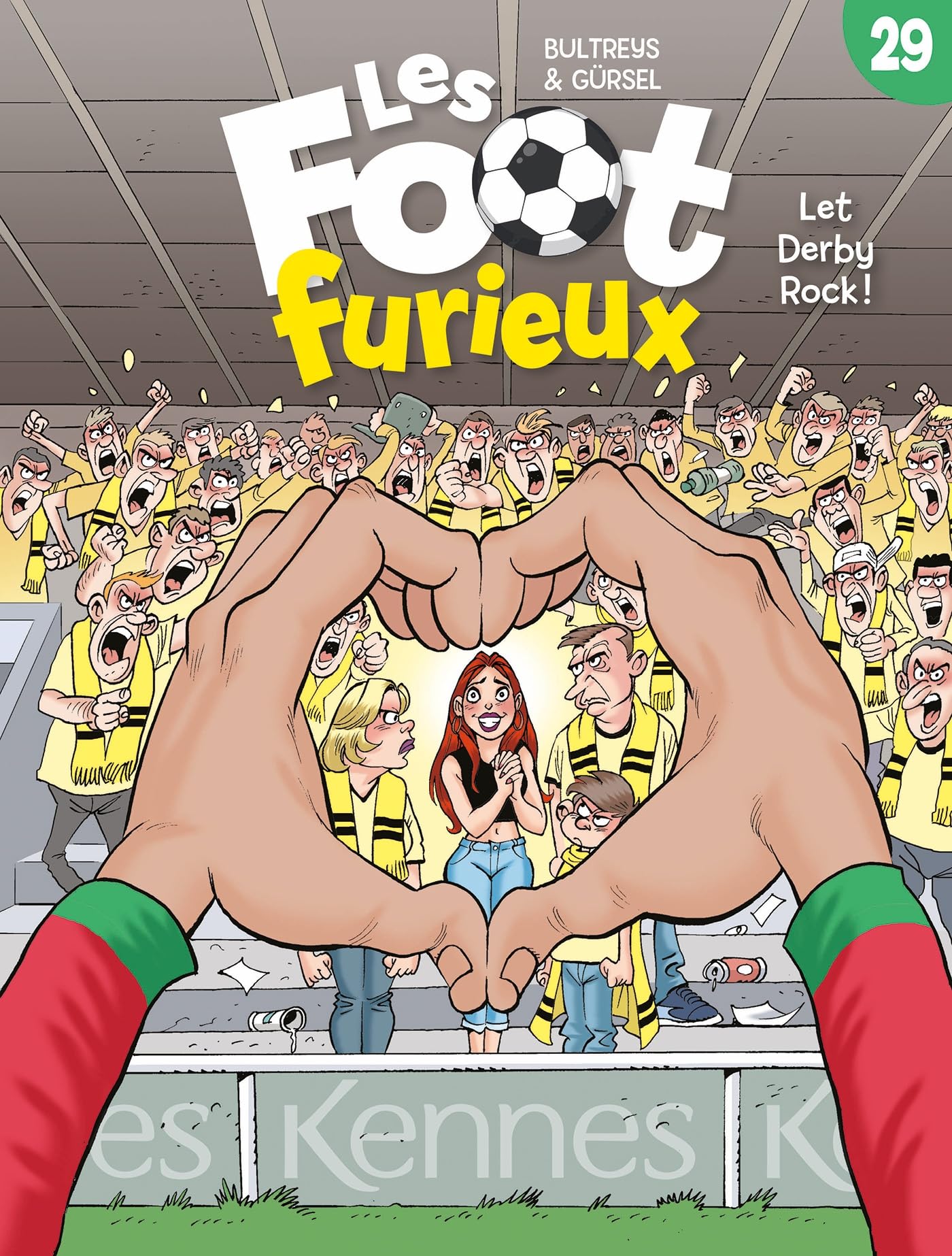jaquette album Les Foot furieux T29