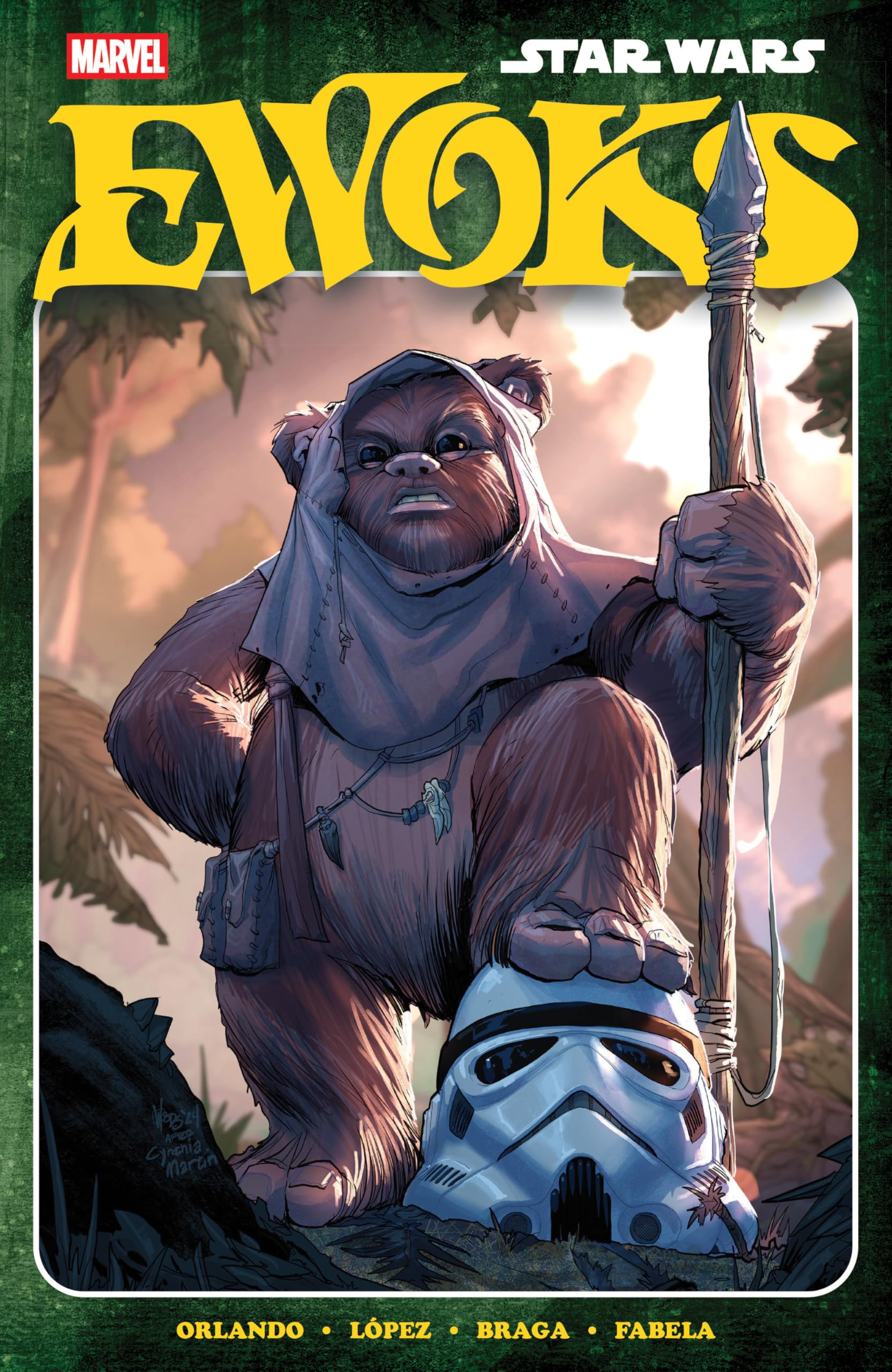 jaquette album STAR WARS: EWOKS